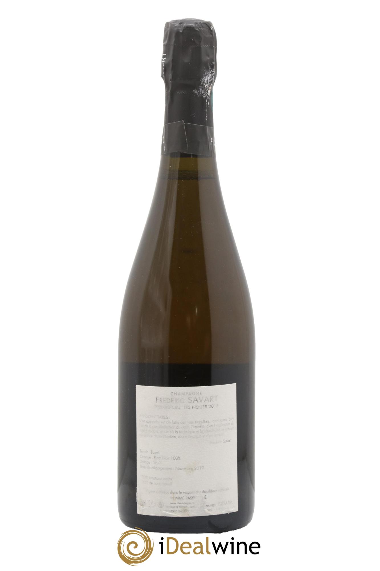 Les Noues 1er Cru Extra-Brut Savart 2015 - Lotto di 1 bottiglia - 1