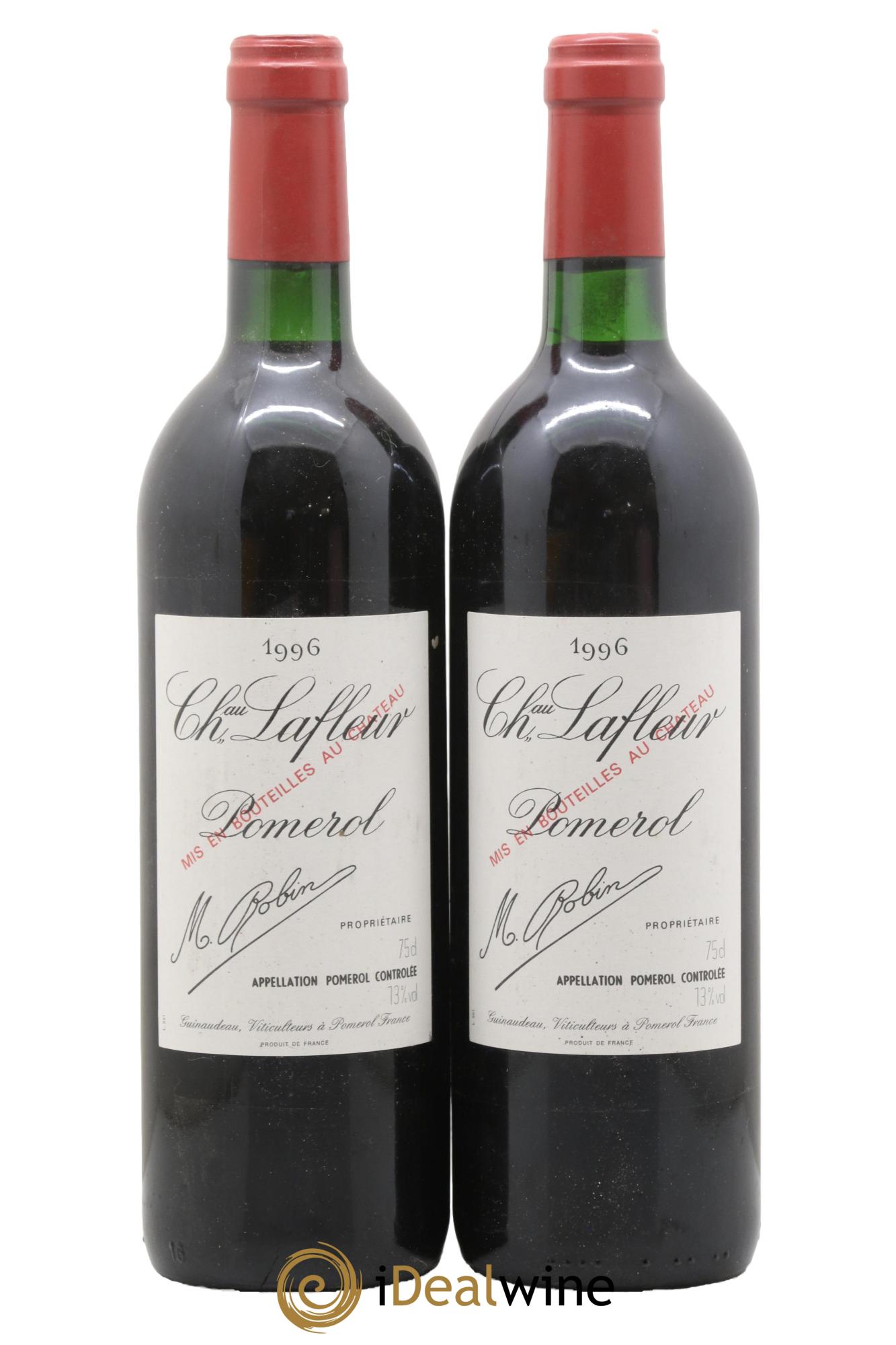 Château Lafleur 1996 - Posten von 2 Flaschen - 0