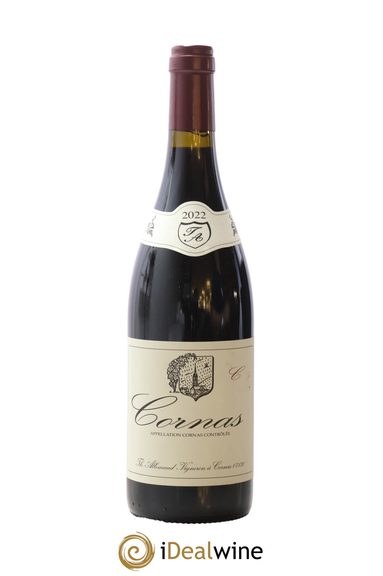 Cornas Chaillot Thierry Allemand 2022 - Lot de 1 bouteille - 0