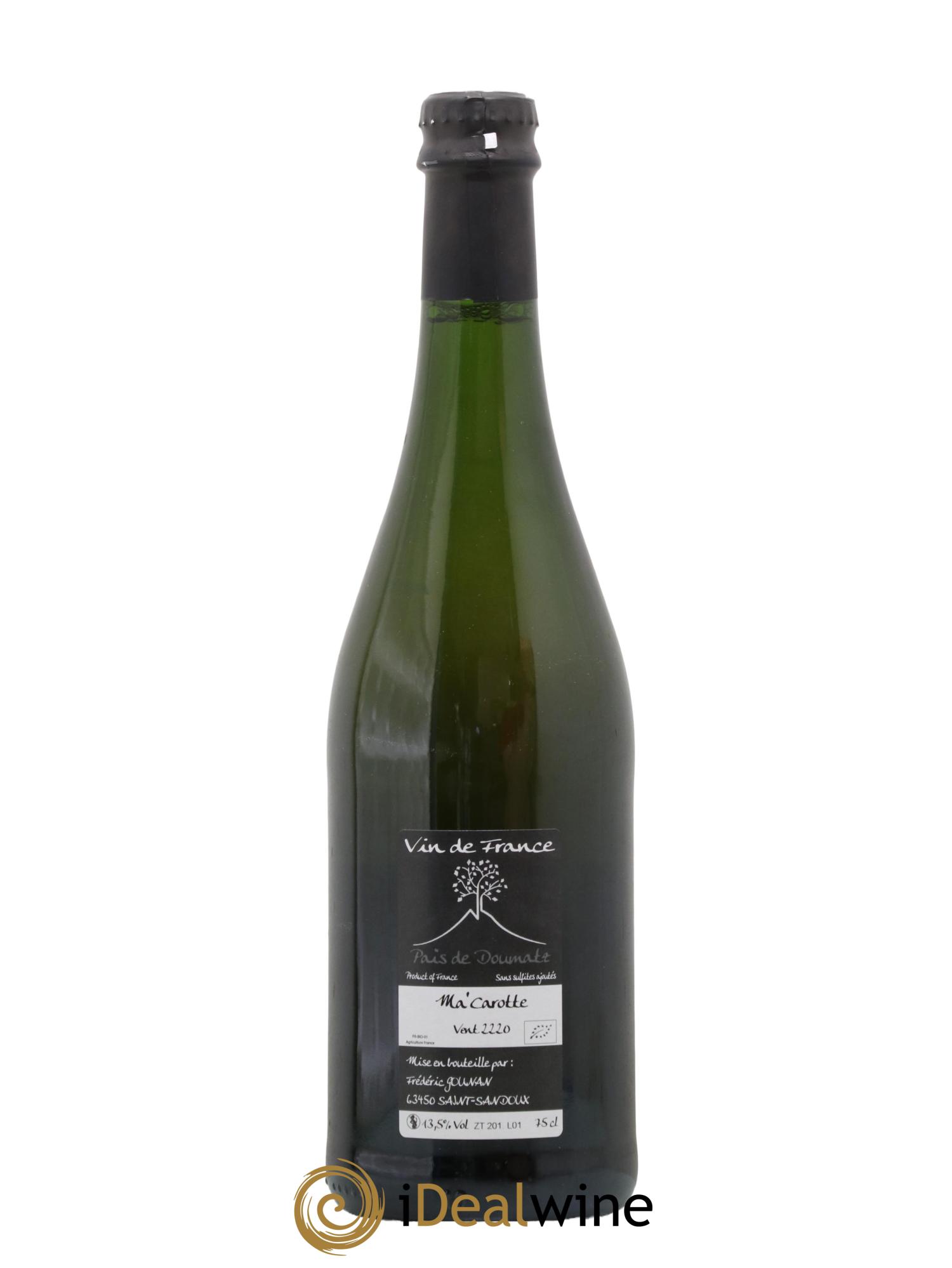 Vin de France Ma Carotte Vignoble de l'Arbre Blanc 2020 - Posten von 1 Flasche - 1