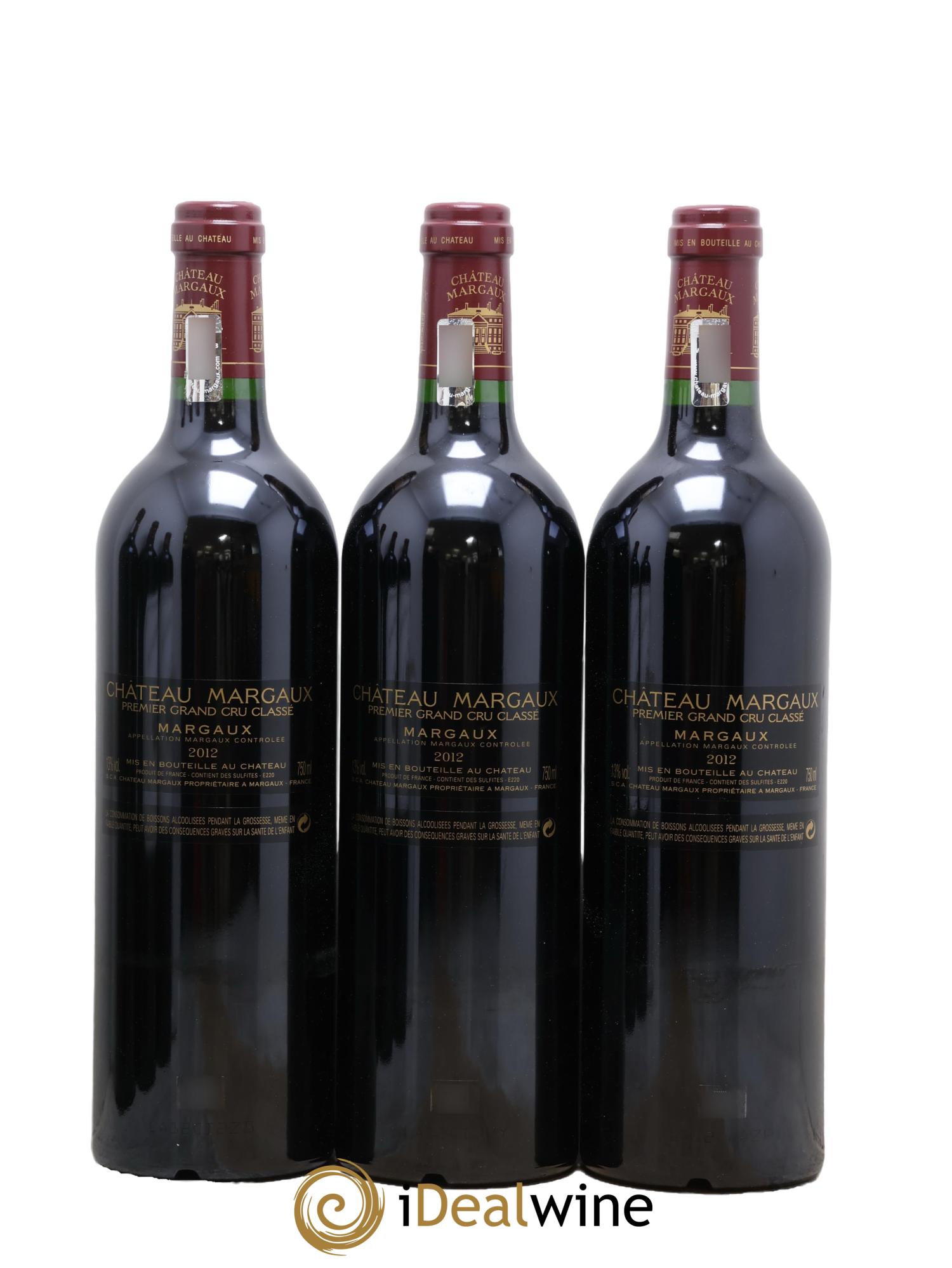 Château Margaux 1er Grand Cru Classé 2012 - Lotto di 6 bottiglie - 2
