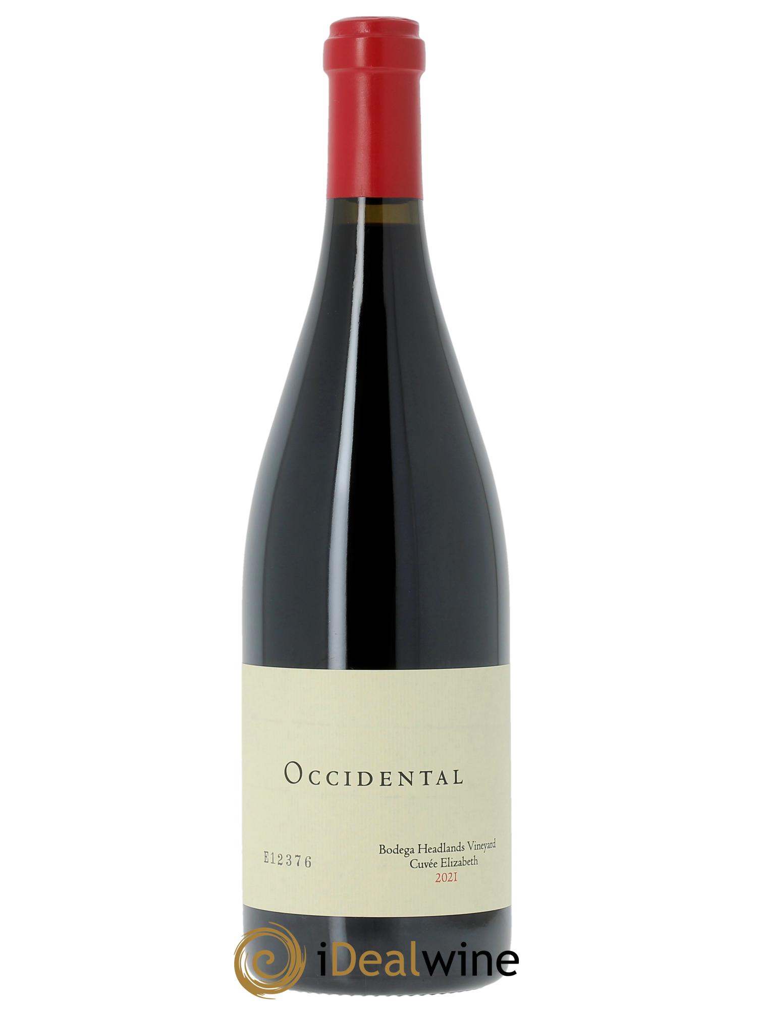 Sonoma Coast Occidental Bodega Headlands Cuvée Elizabeth 2021 - Lot de 1 bouteille - 0