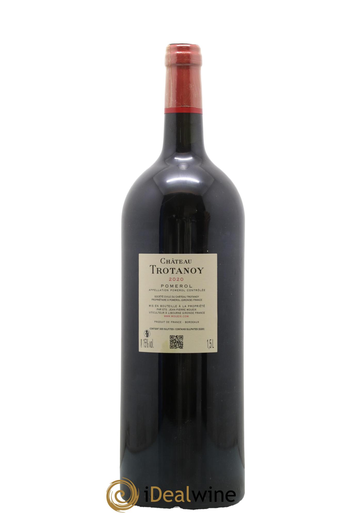 Château Trotanoy 2020 - Lot de 1 magnum - 1
