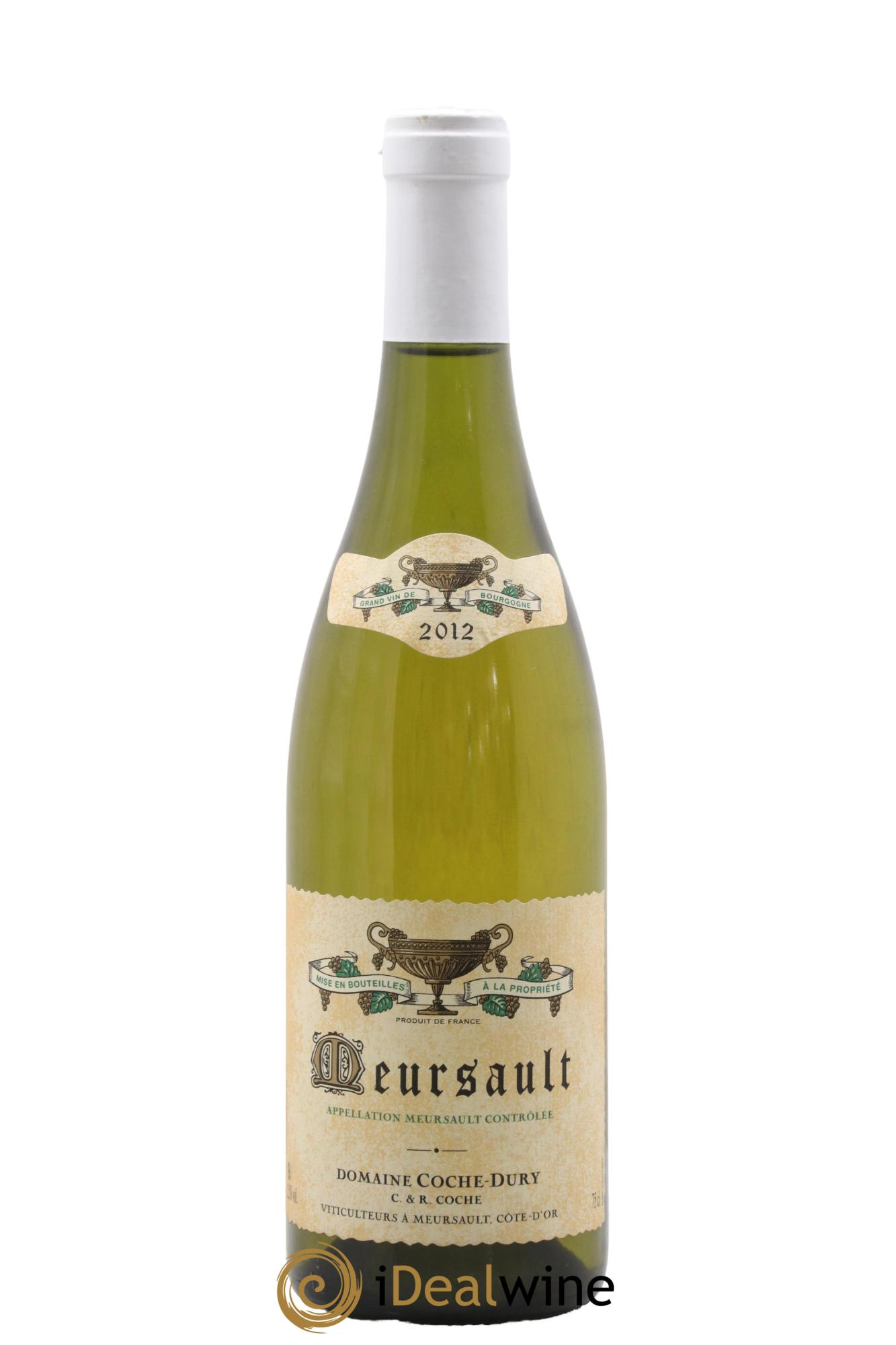 Meursault Coche Dury (Domaine) 2012 - Lot de 1 bouteille - 0