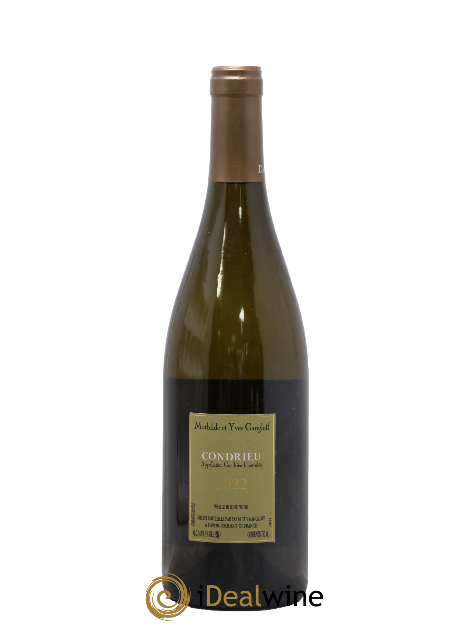 Condrieu Domaine Gangloff (Domaine) 2022 - Lot de 1 bouteille - 1