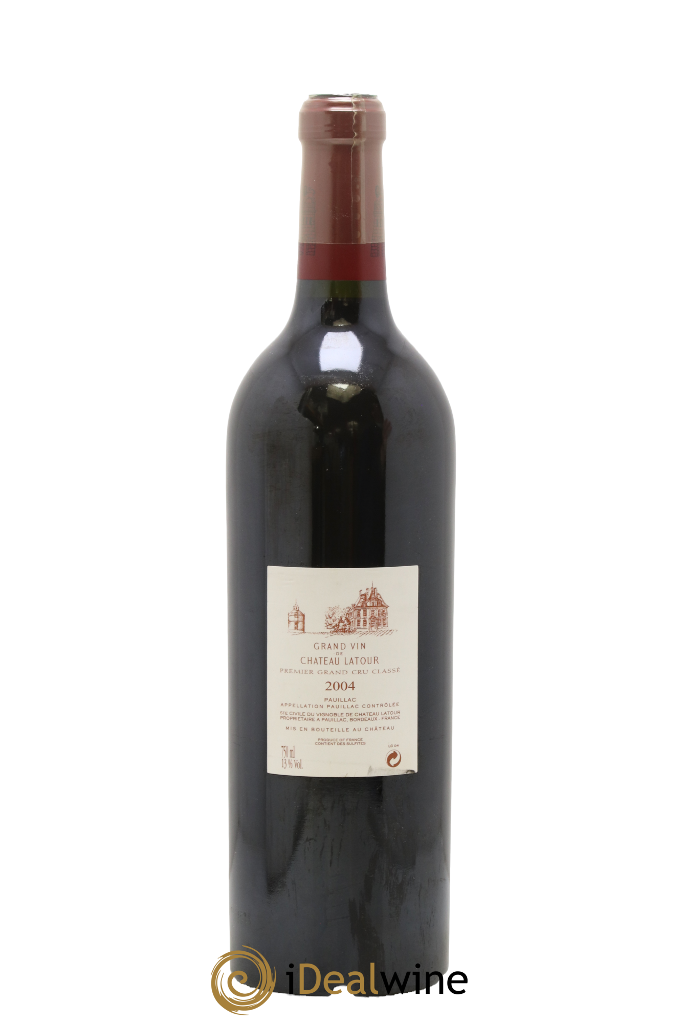 Château Latour 1er Grand Cru Classé 2004 - Lot de 1 bouteille - 1
