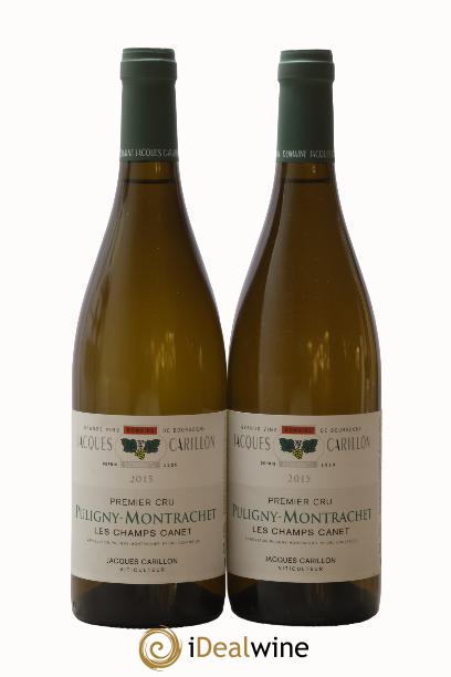 Puligny-Montrachet 1er Cru Les Champs Canet Jacques Carillon (Domaine) 2015 - Lotto di 2 bottiglie - 0
