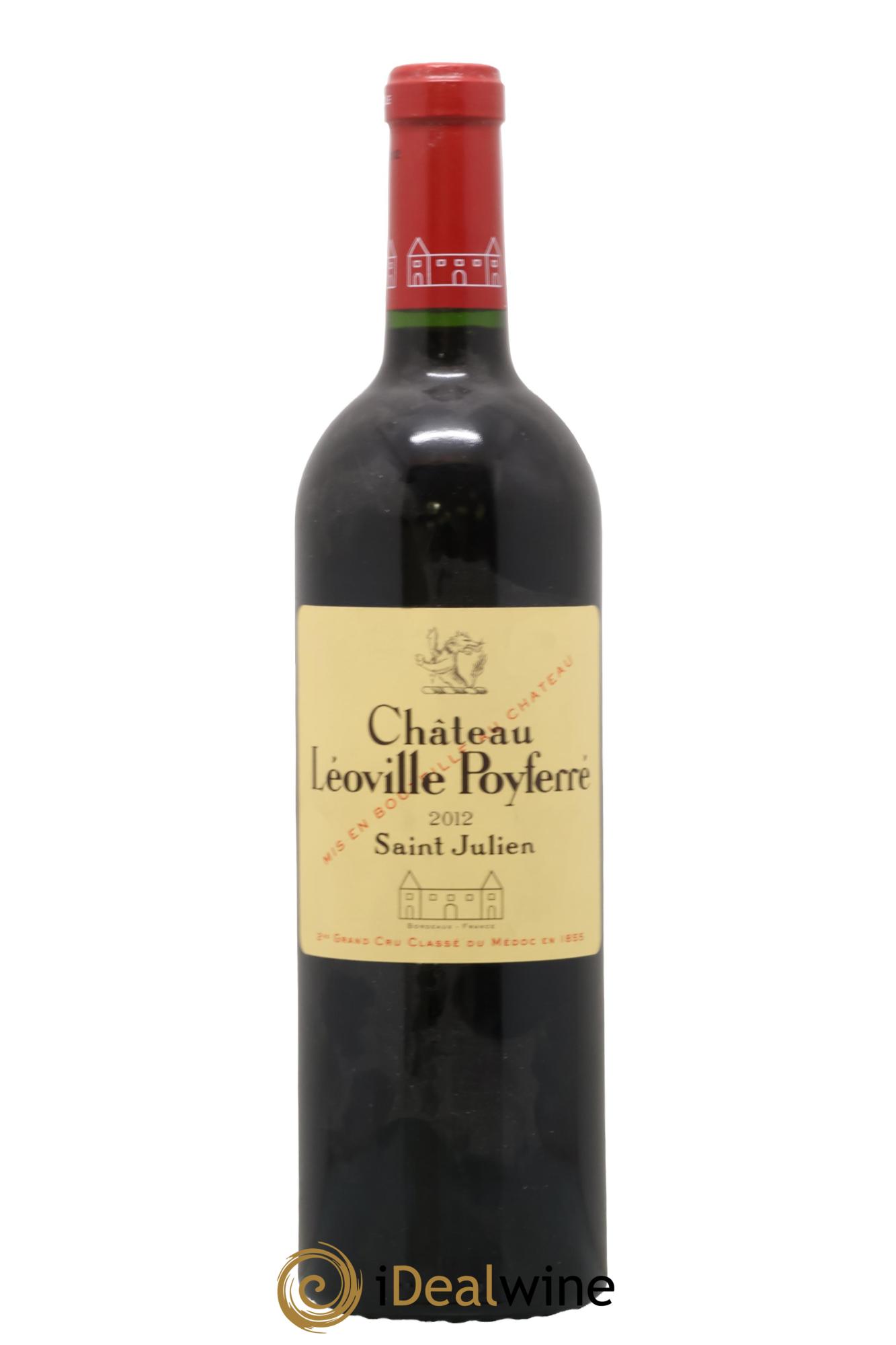 Château Léoville Poyferré 2ème Grand Cru Classé 2012 - Lot de 1 bouteille - 0
