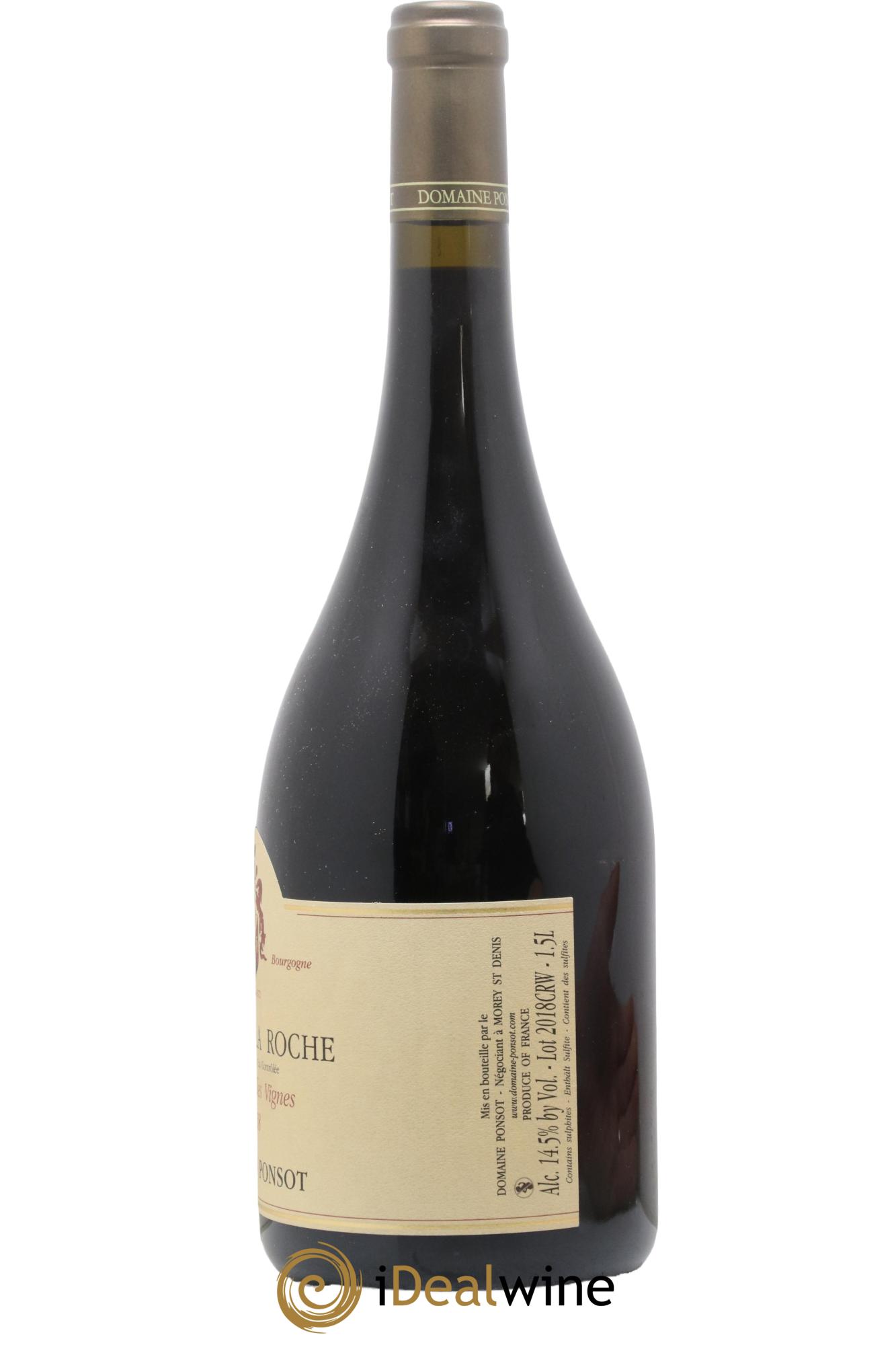 Clos de la Roche Grand Cru Vieilles Vignes Ponsot (Domaine) 2018 - Lot de 1 magnum - 2