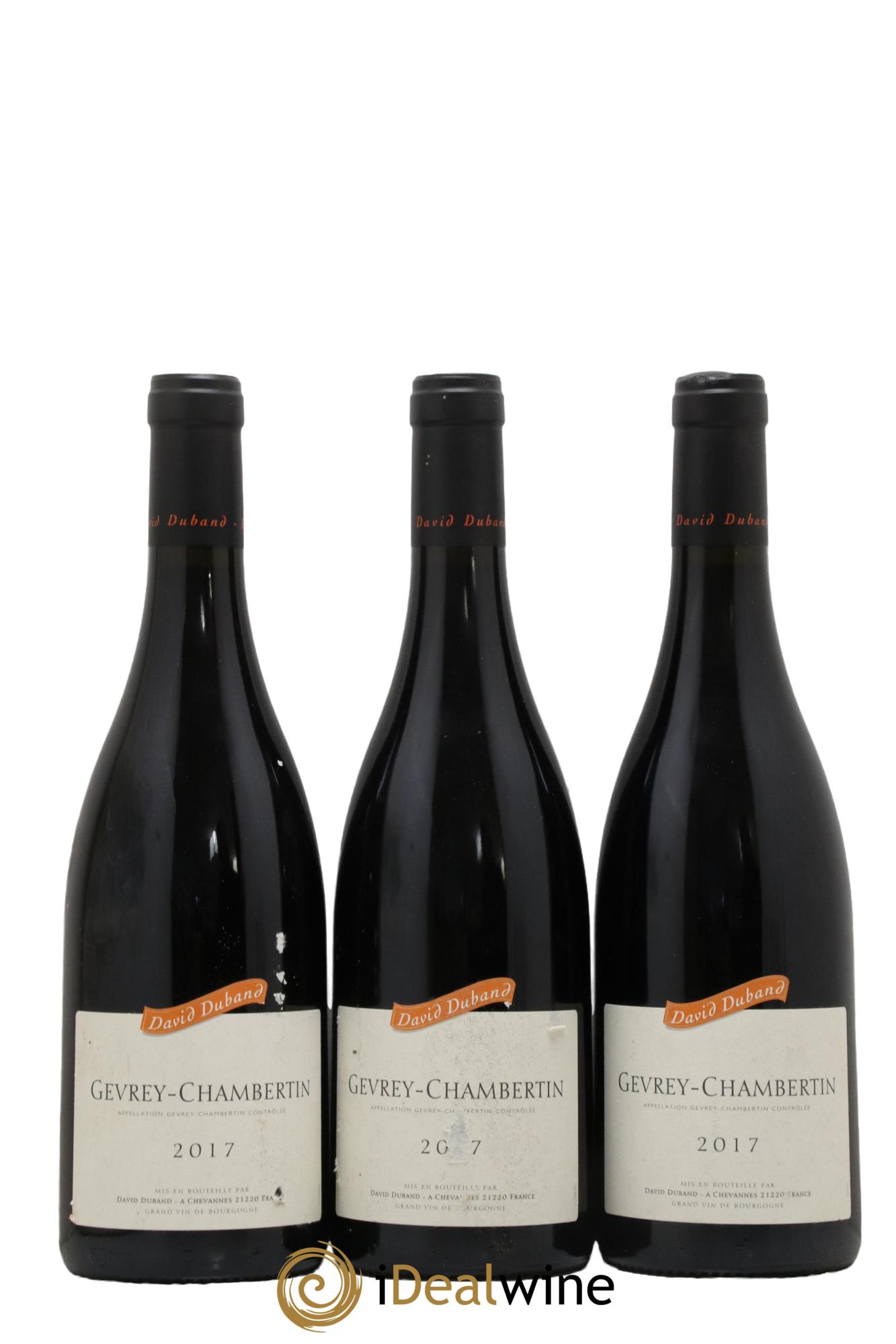 Gevrey-Chambertin David Duband (Domaine) 2017 - Lotto di 3 bottiglie - 0