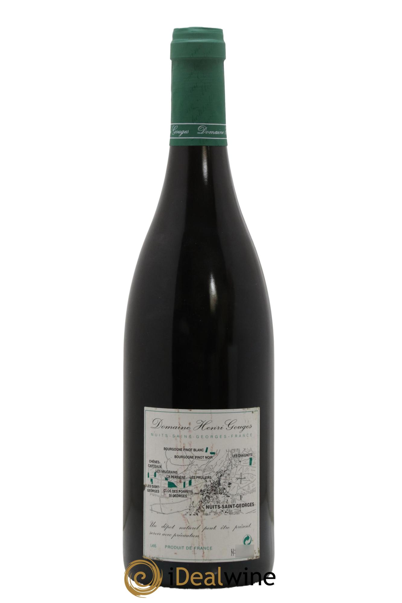 Nuits-Saint-Georges 1er Cru Les Saints Georges Henri Gouges 2002 - Lot of 1 bottle - 1