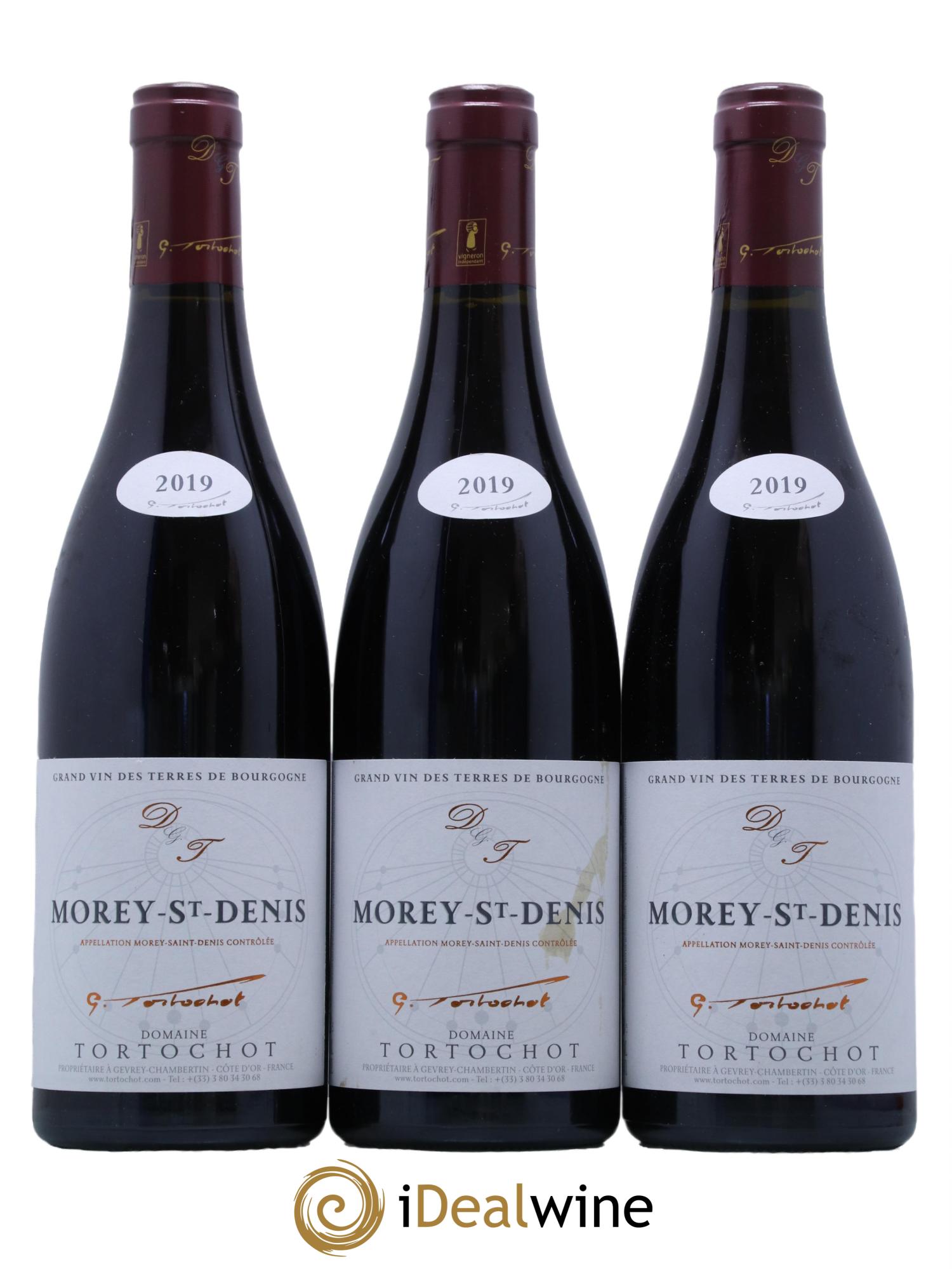 Morey-Saint-Denis Tortochot 2019 - Lot de 3 bouteilles - 0