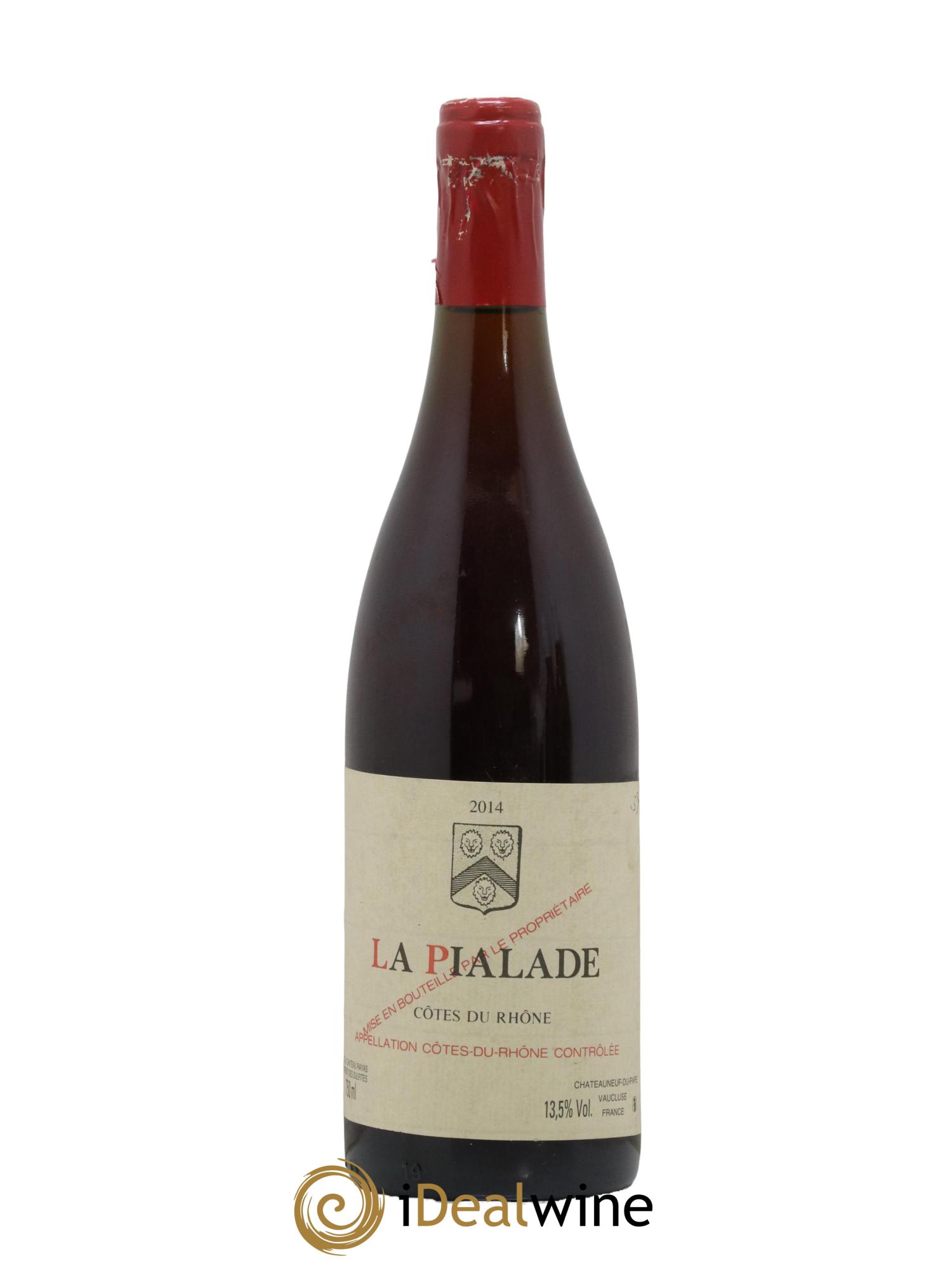 Côtes-du-Rhône La Pialade Emmanuel Reynaud 2014 - Lot de 1 bouteille - 0