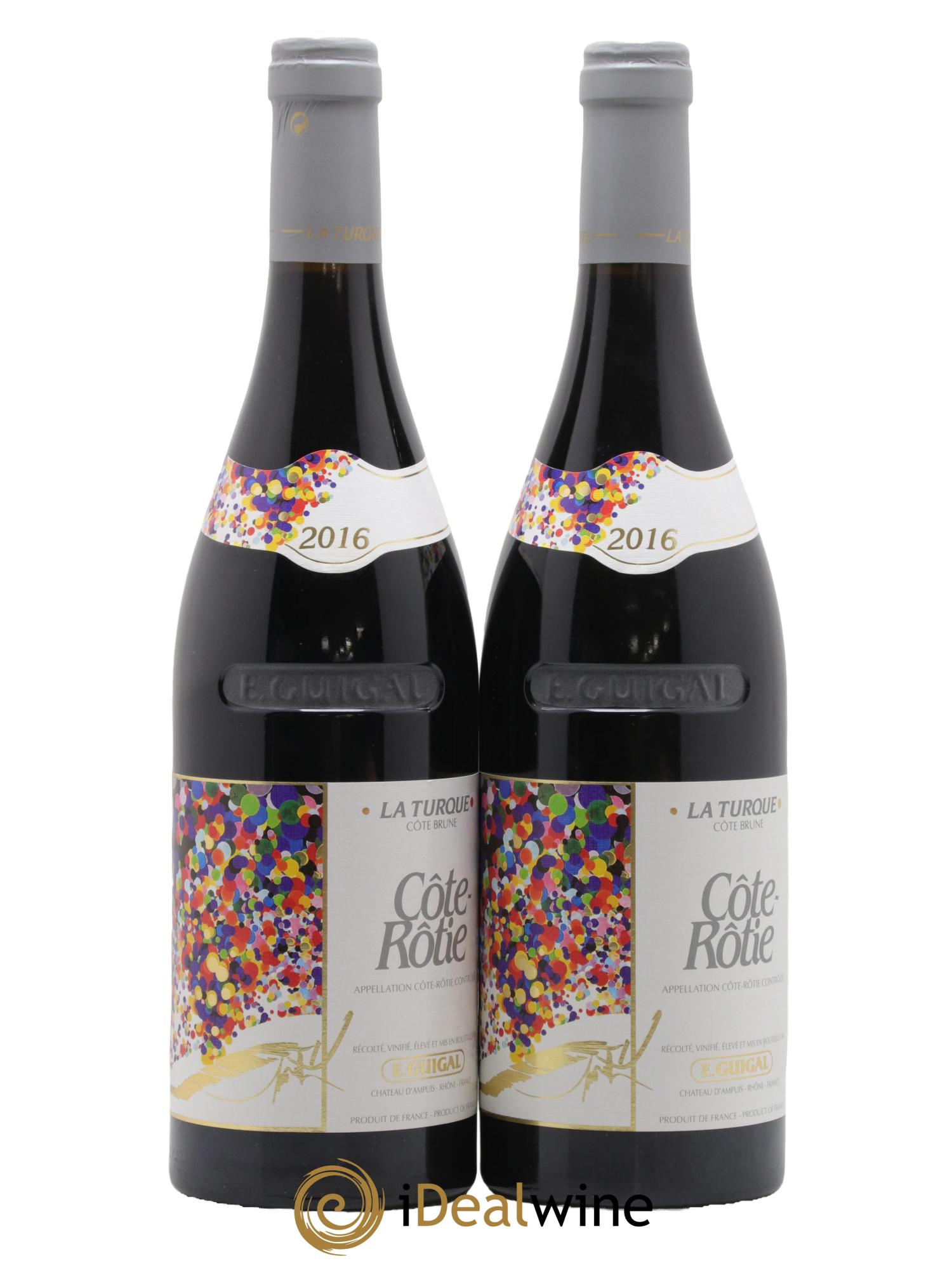 Côte-Rôtie La Turque Guigal 2016 - Lot de 2 bouteilles - 0