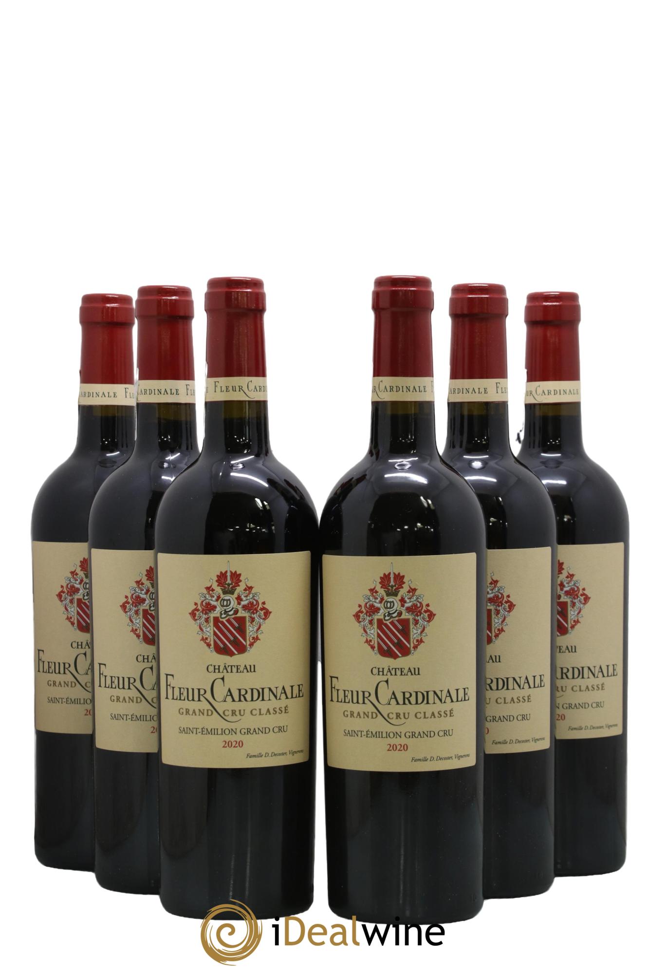 Château Fleur Cardinale Grand Cru Classé  2020 - Lot de 6 bouteilles - 0