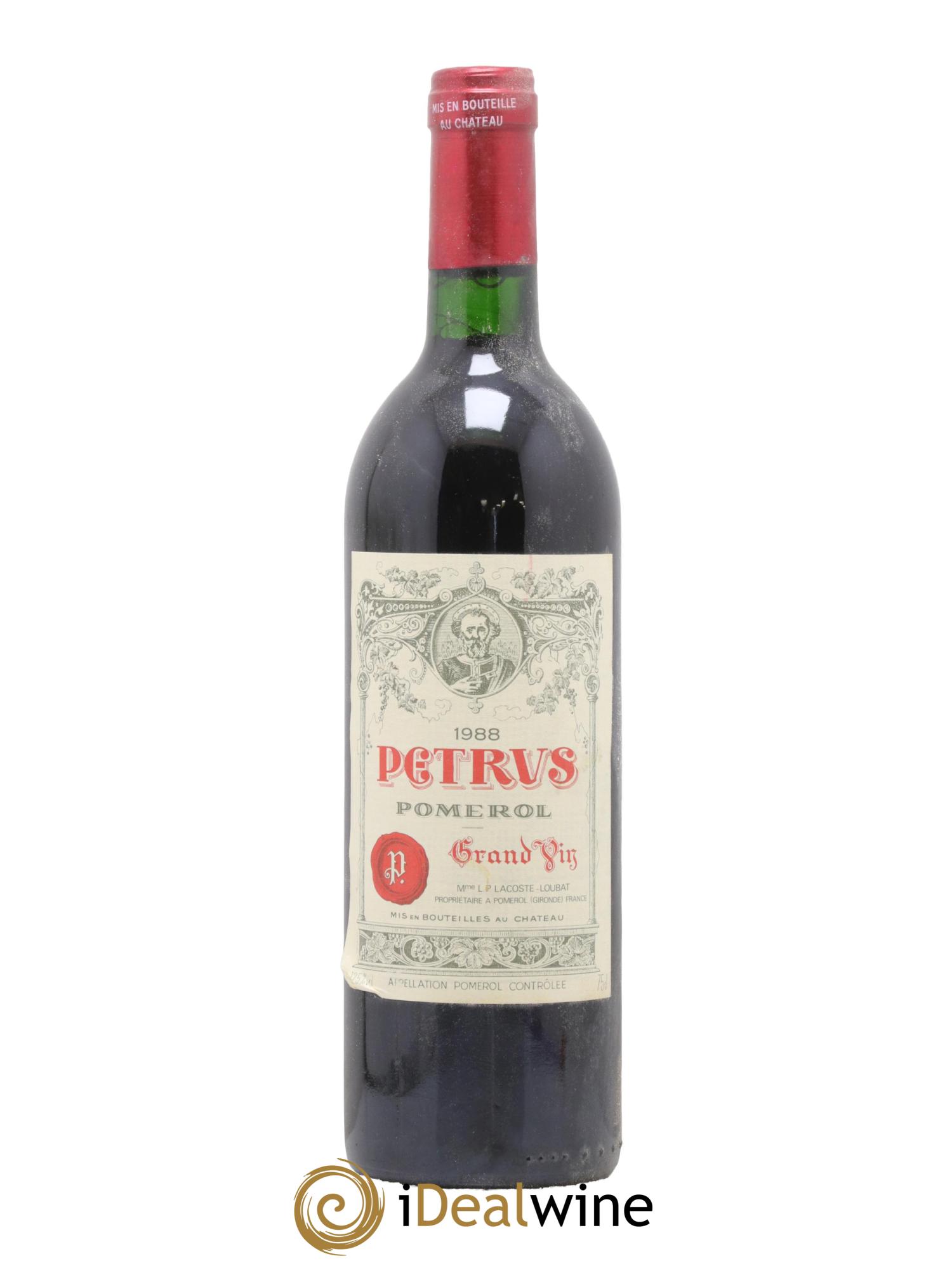 Petrus 1988 - Lotto di 1 bottiglia - 0