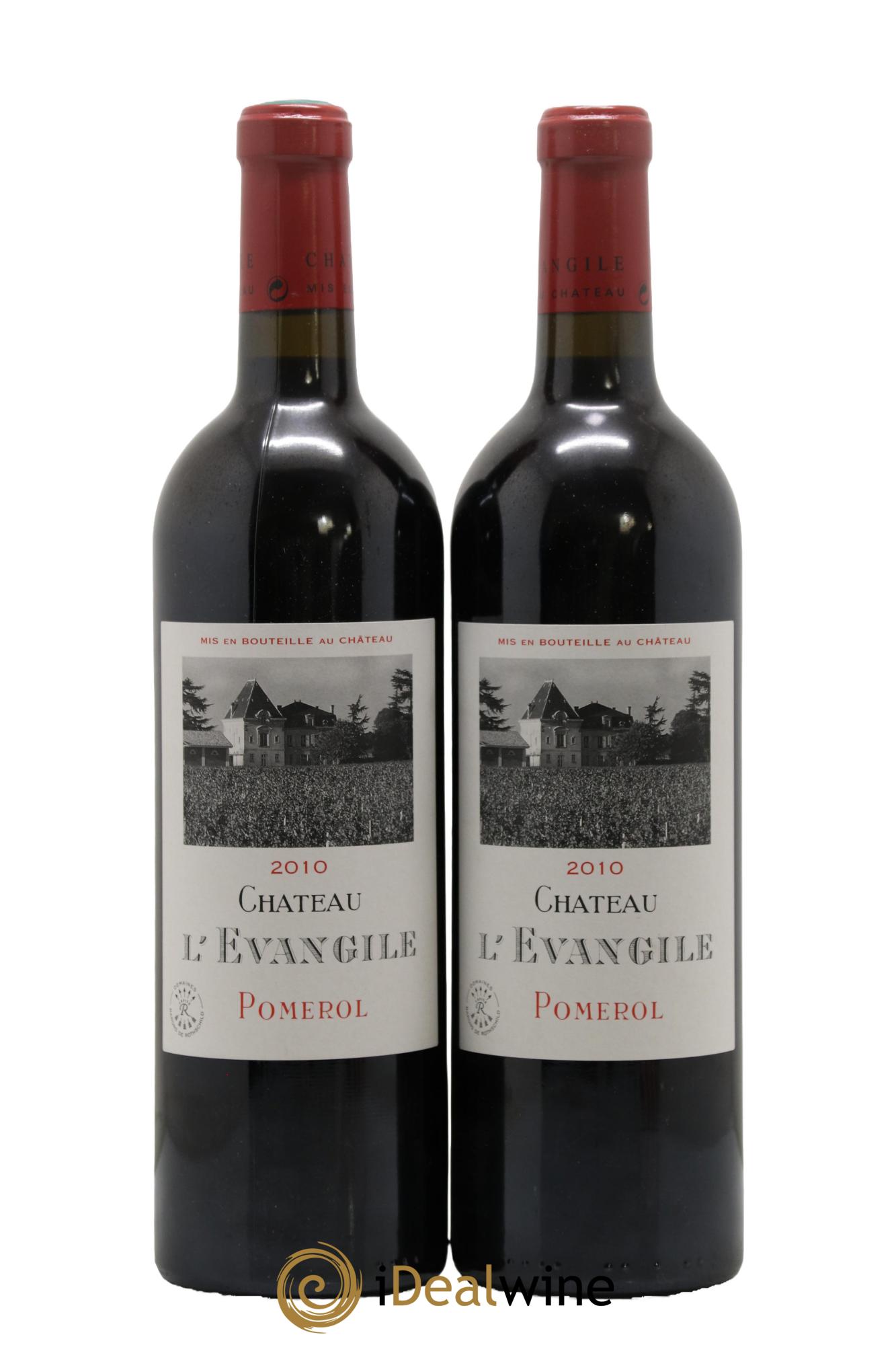 Château l' Évangile 2010 - Lotto di 2 bottiglie - 0
