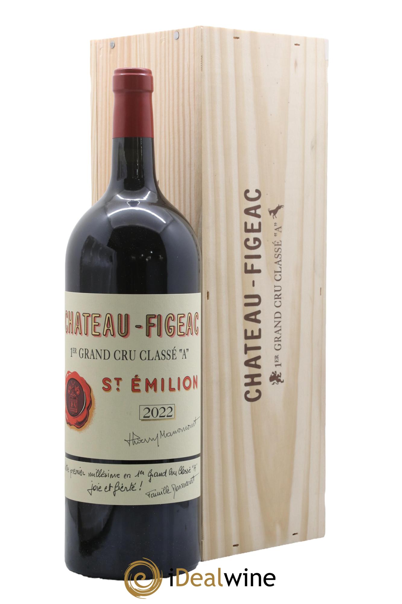Château Figeac 1er Grand Cru Classé A 2022 - Lot de 1 magnum - 0