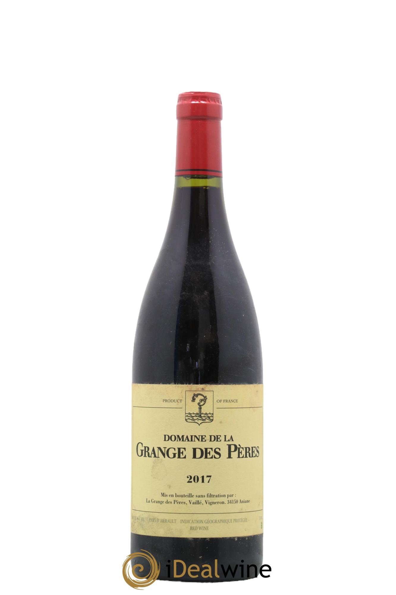 Pays d'Hérault Grange des Pères Laurent Vaillé 2017 - Lot de 1 bouteille - 0