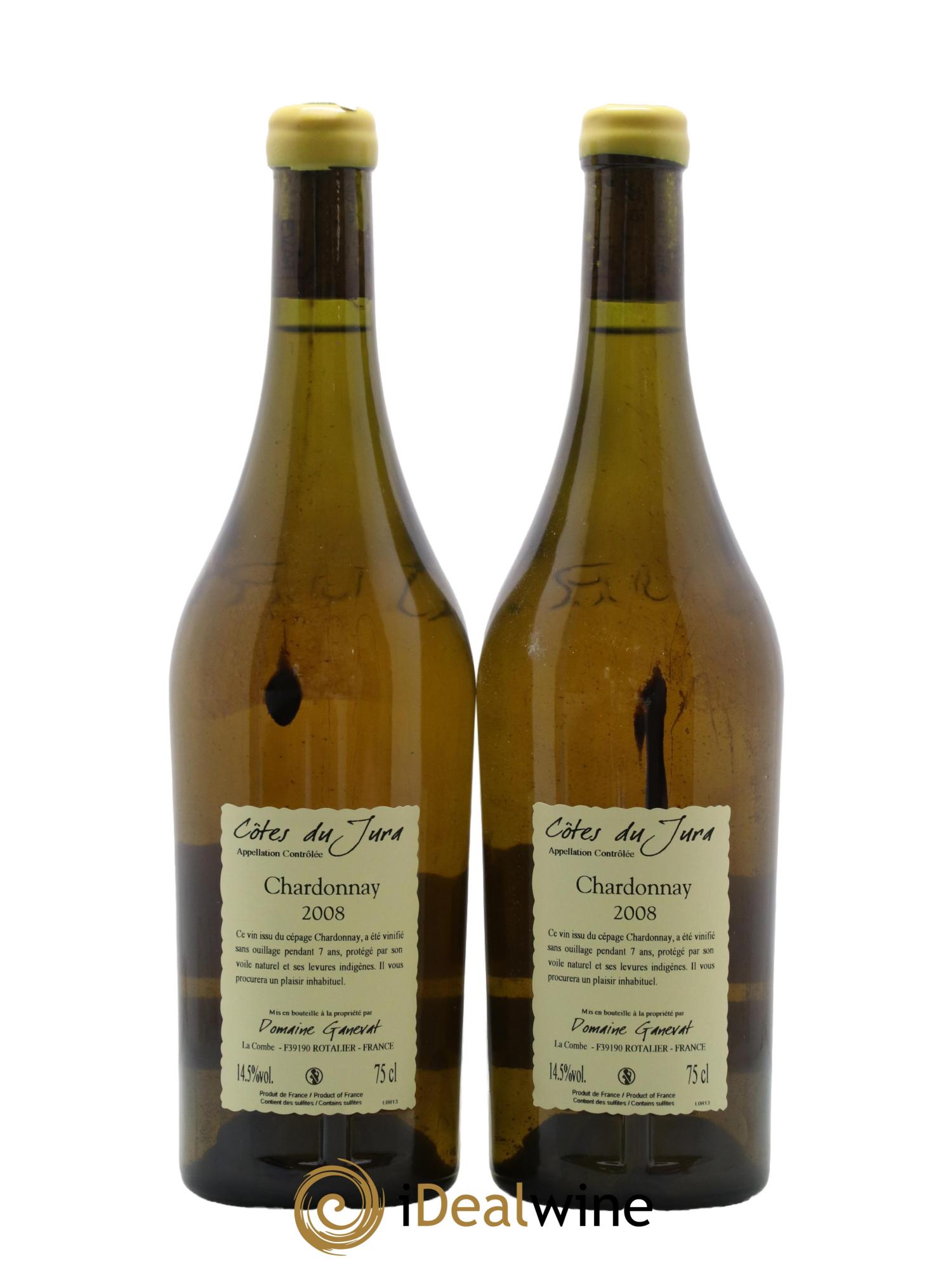 Côtes du Jura Cuvée du Pépé Jean-François Ganevat (Domaine) 2008 - Lot de 2 bouteilles - 1