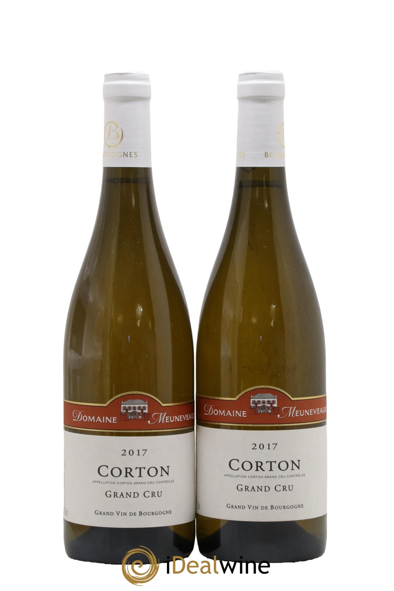 Corton Grand Cru Domaine Meuneveaux 2017 - Posten von 2 Flaschen - 0