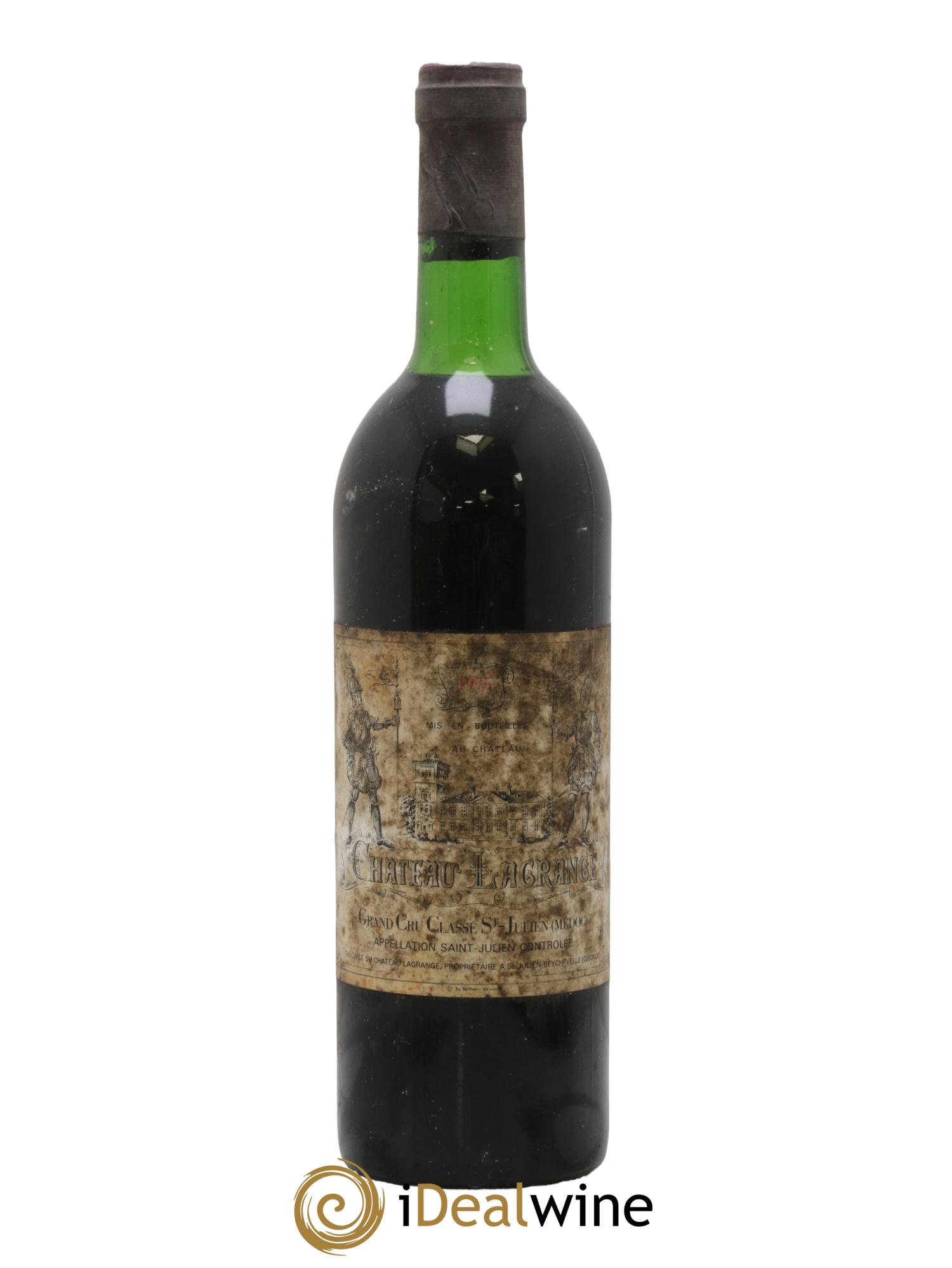 Château Lagrange 3ème Grand Cru Classé 1975 - Lot of 1 bottle - 0