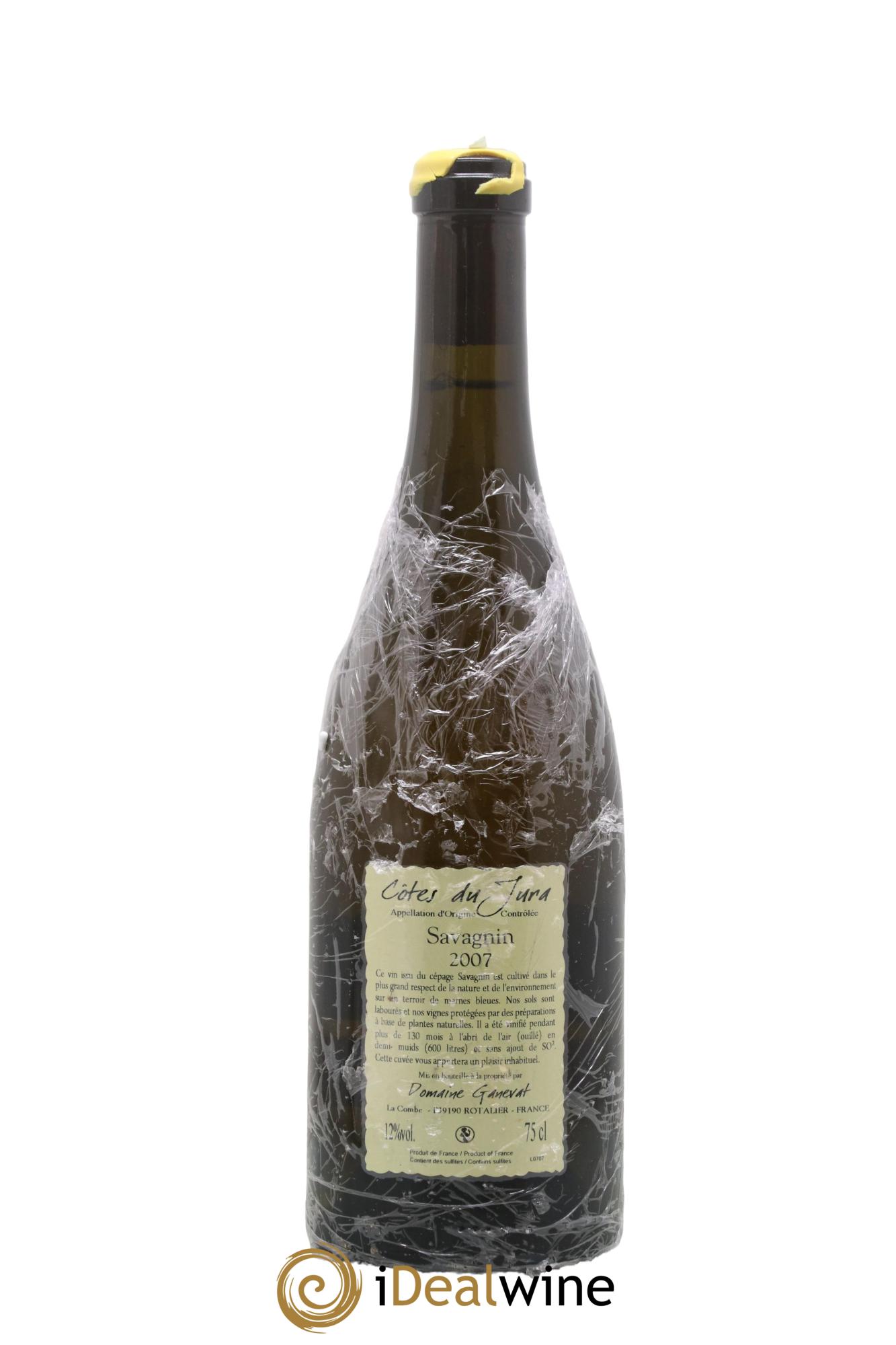 Côtes du Jura Les Vignes de mon Père Jean-François Ganevat (Domaine) 2007 - Lotto di 1 bottiglia - 1