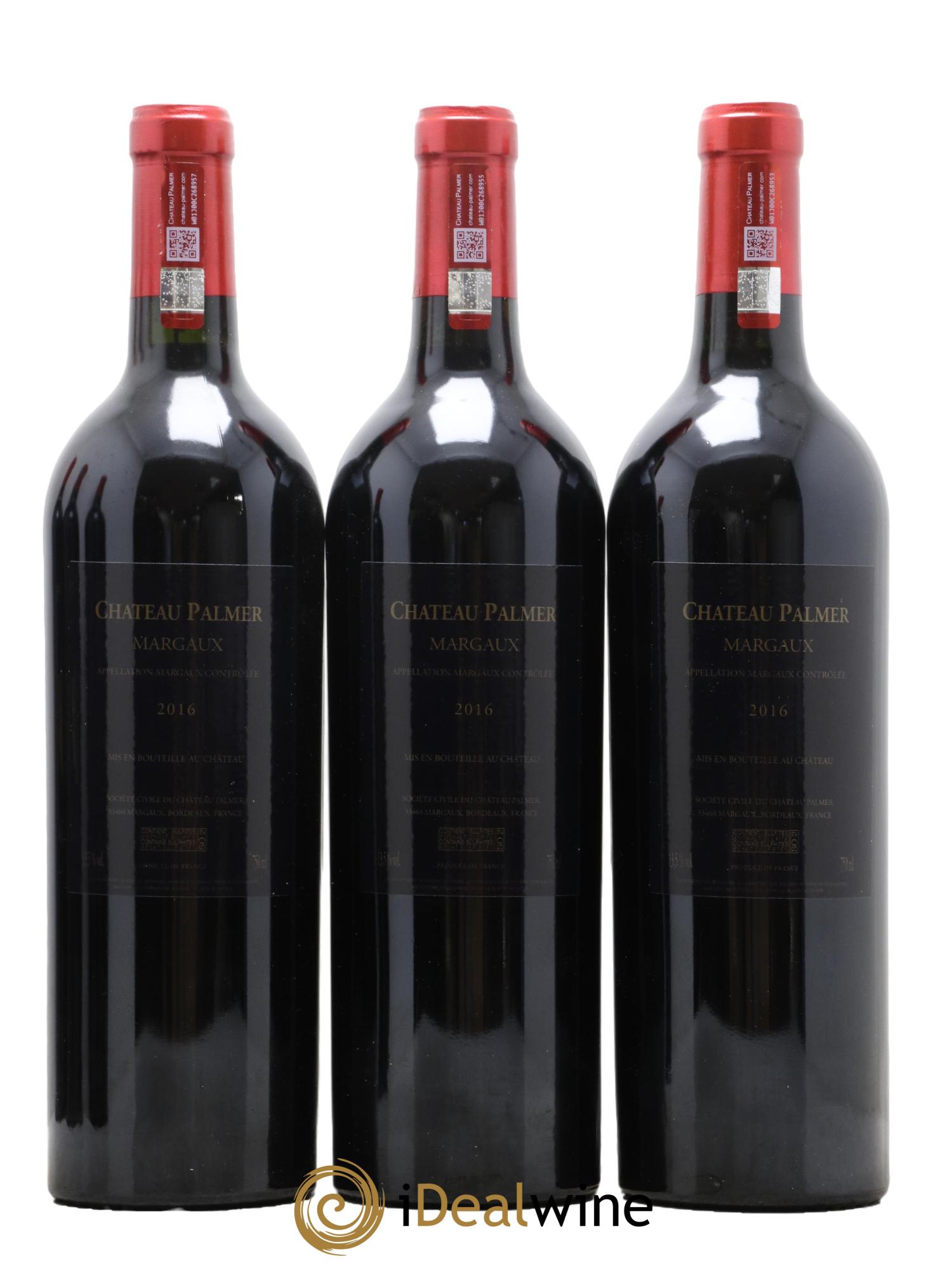 Château Palmer 3ème Grand Cru Classé 2016 - Lot de 6 bouteilles - 3