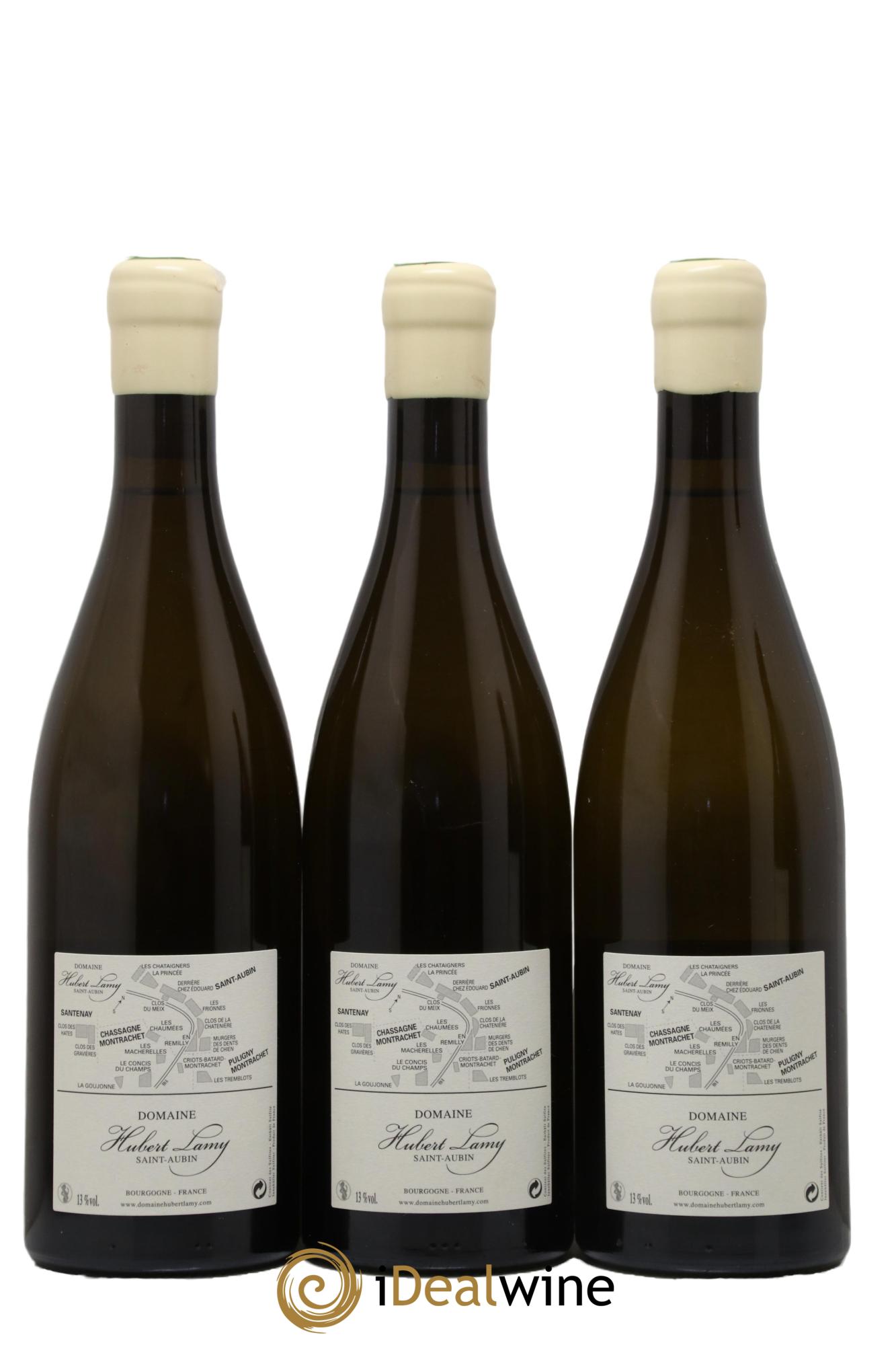 Saint-Aubin 1er Cru Derrière chez Edouard Hubert Lamy 2019 - Lot of 3 bottles - 1