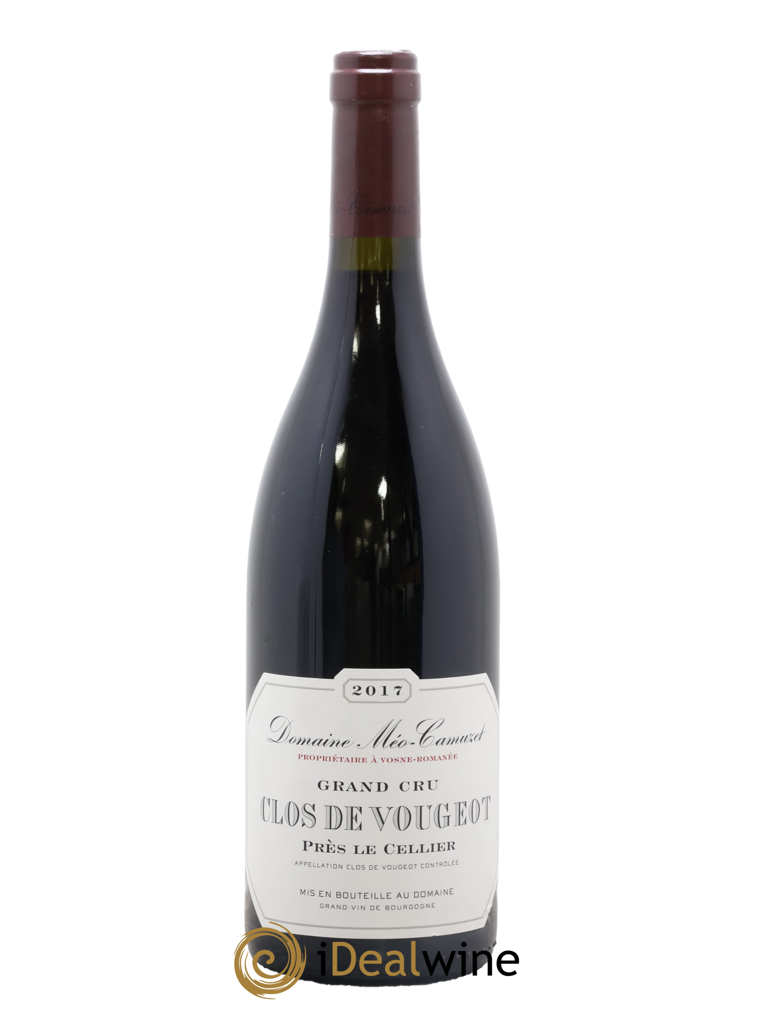 Clos de Vougeot Grand Cru Près le Cellier Méo-Camuzet (Domaine) 2017 - Lot of 1 bottle - 0