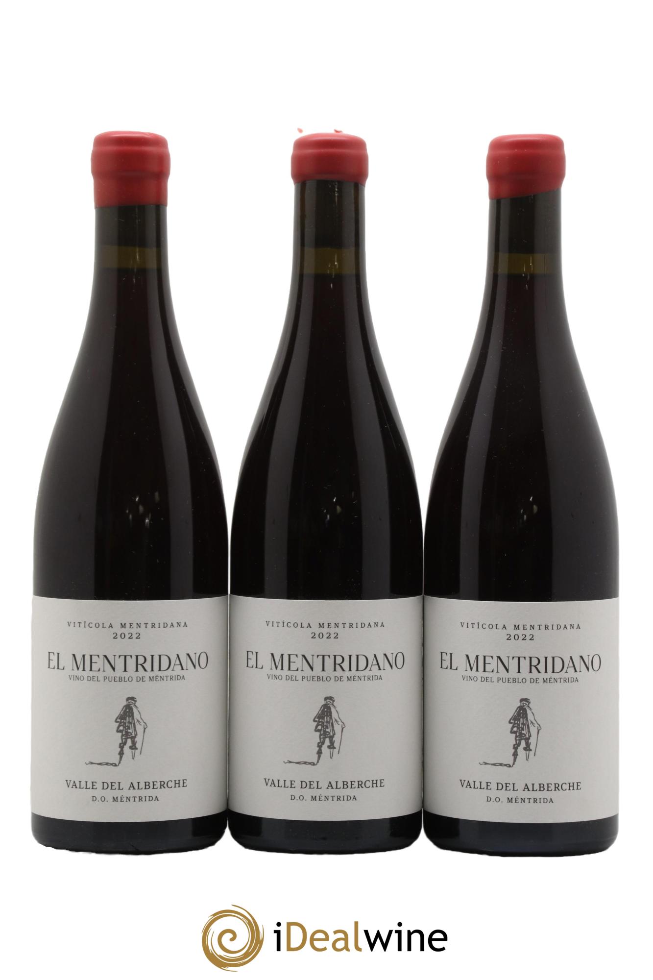 Mentridà DO Viticola Mentridana (anciennement Daniel Jimenez-Landi) El Mentridano 2022 - Lot of 3 bottles - 0