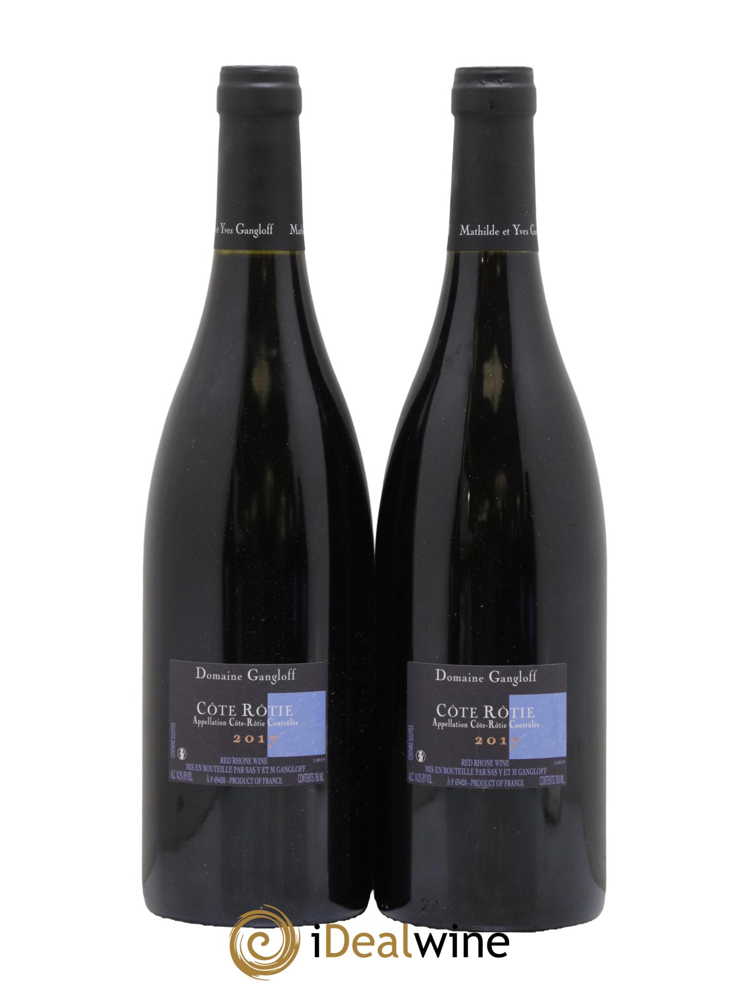 Côte-Rôtie La Barbarine Gangloff (Domaine) 2017 - Posten von 2 Flaschen - 1
