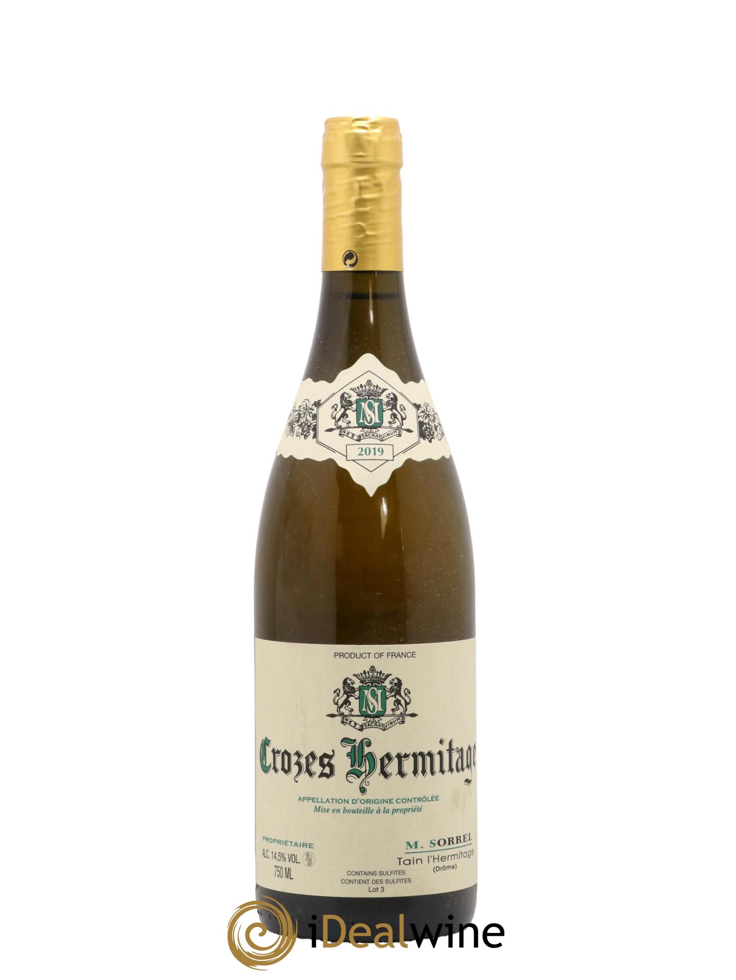 Crozes-Hermitage Marc Sorrel 2019 - Posten von 1 Flasche - 0