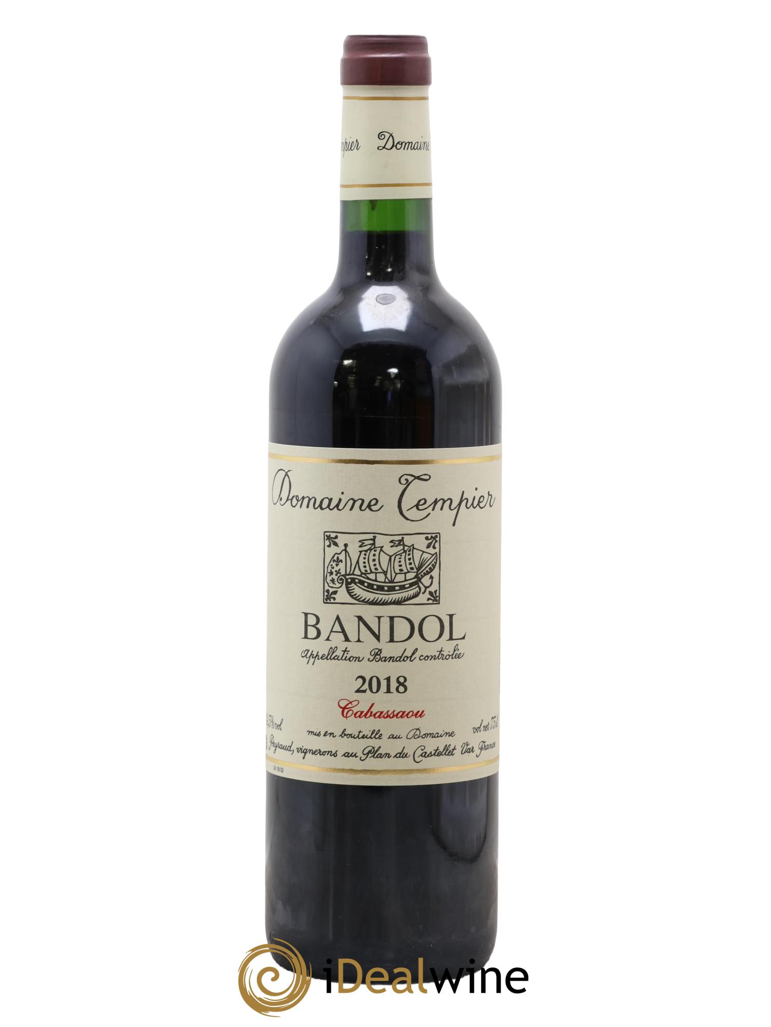 Bandol Domaine Tempier Cuvée Cabassaou Famille Peyraud 2018 - Lotto di 1 bottiglia - 0