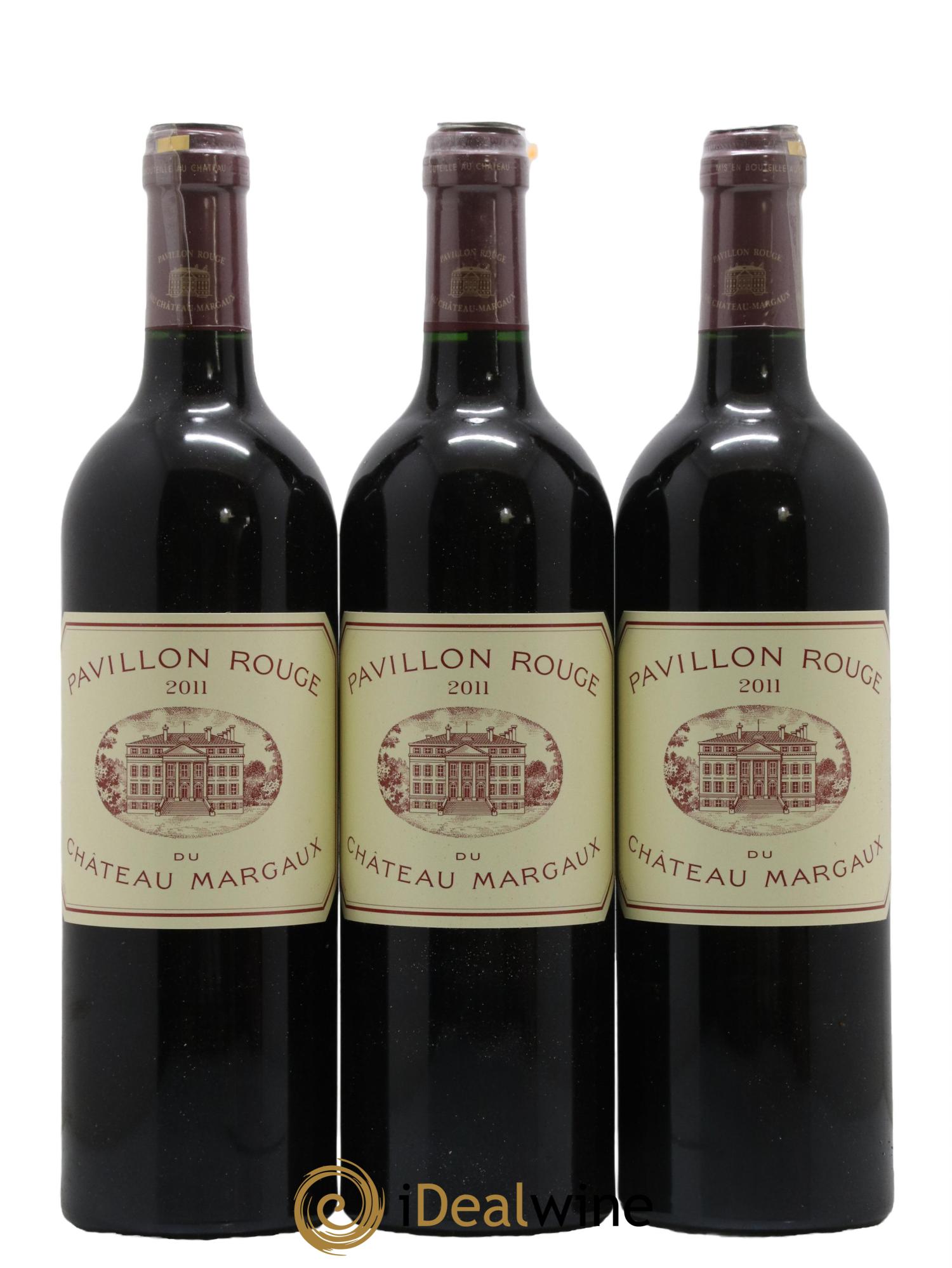 Pavillon Rouge du Château Margaux Second Vin 2011 - Posten von 6 Flaschen - 2