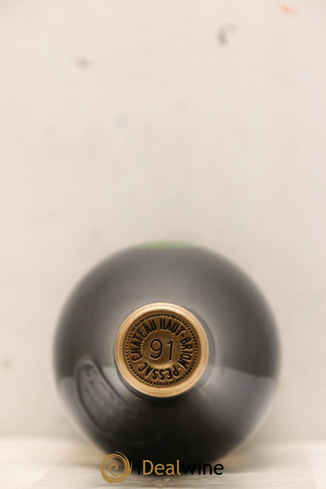 Château Haut Brion 1er Grand Cru Classé 1991 - Lotto di 2 bottiglie - 1