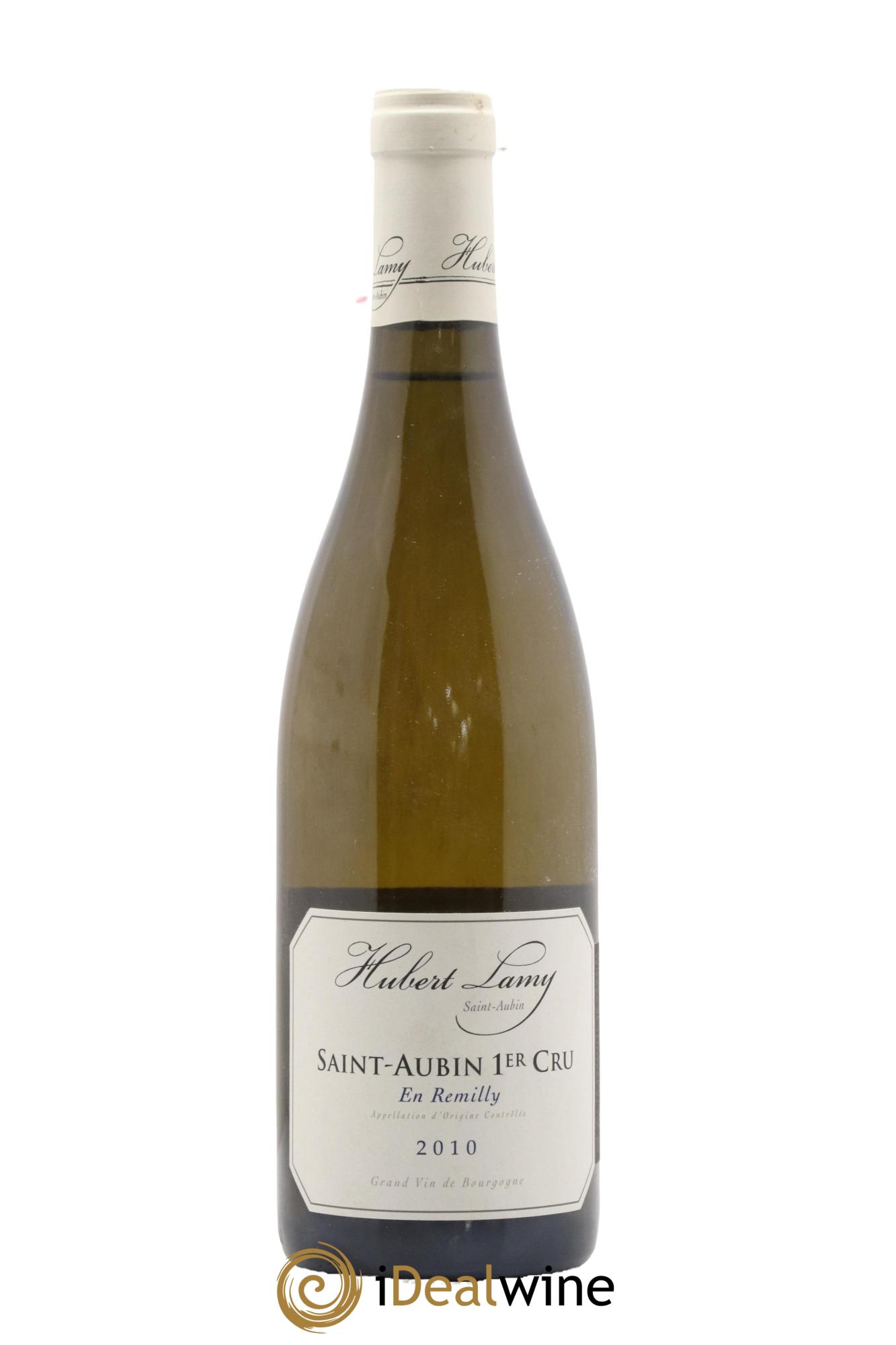 Saint-Aubin 1er Cru En Rémilly Hubert Lamy 2010 - Lot de 1 bouteille - 0