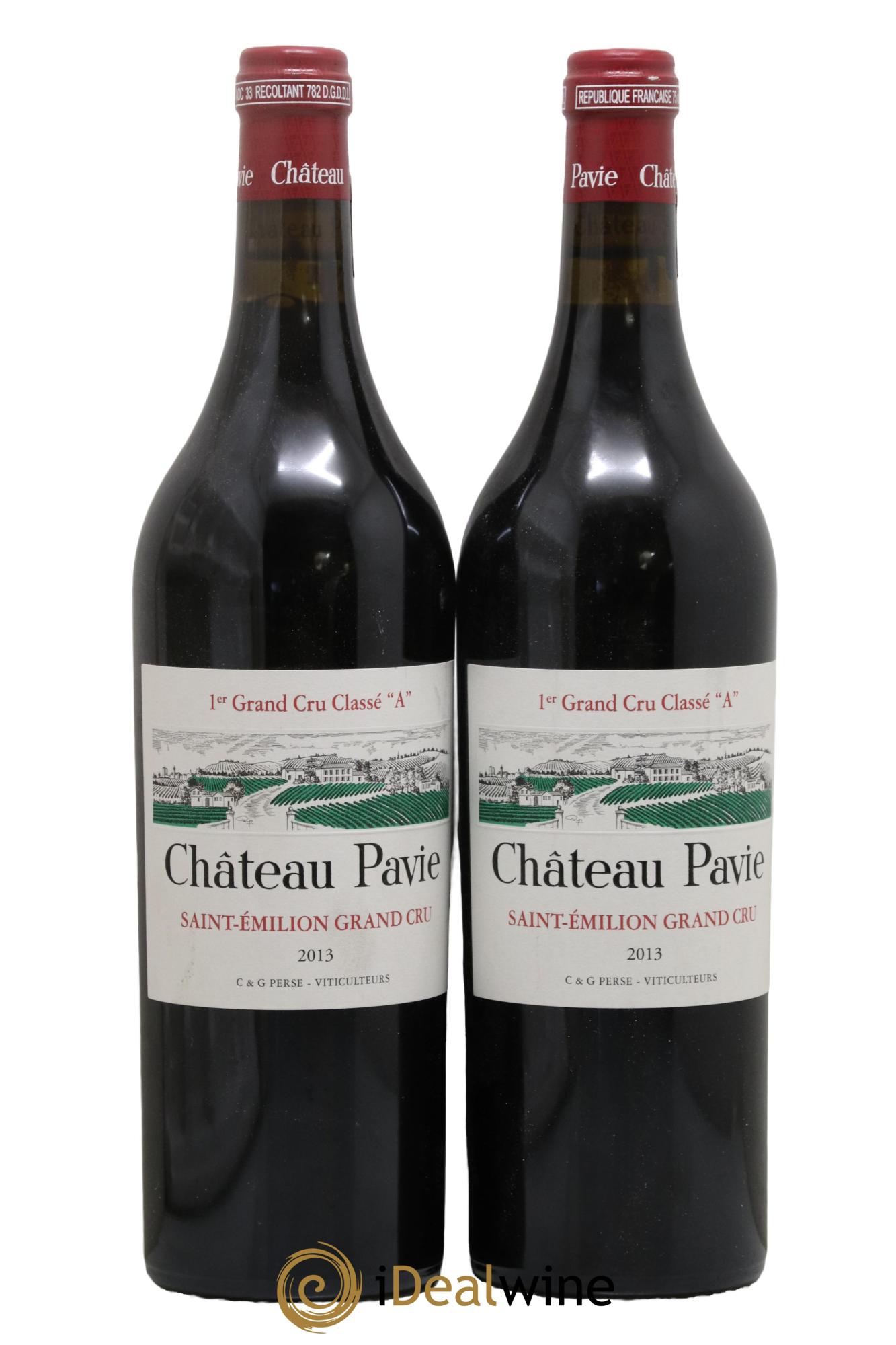 Château Pavie 1er Grand Cru Classé A 2013 - Lot of 2 bottles - 0