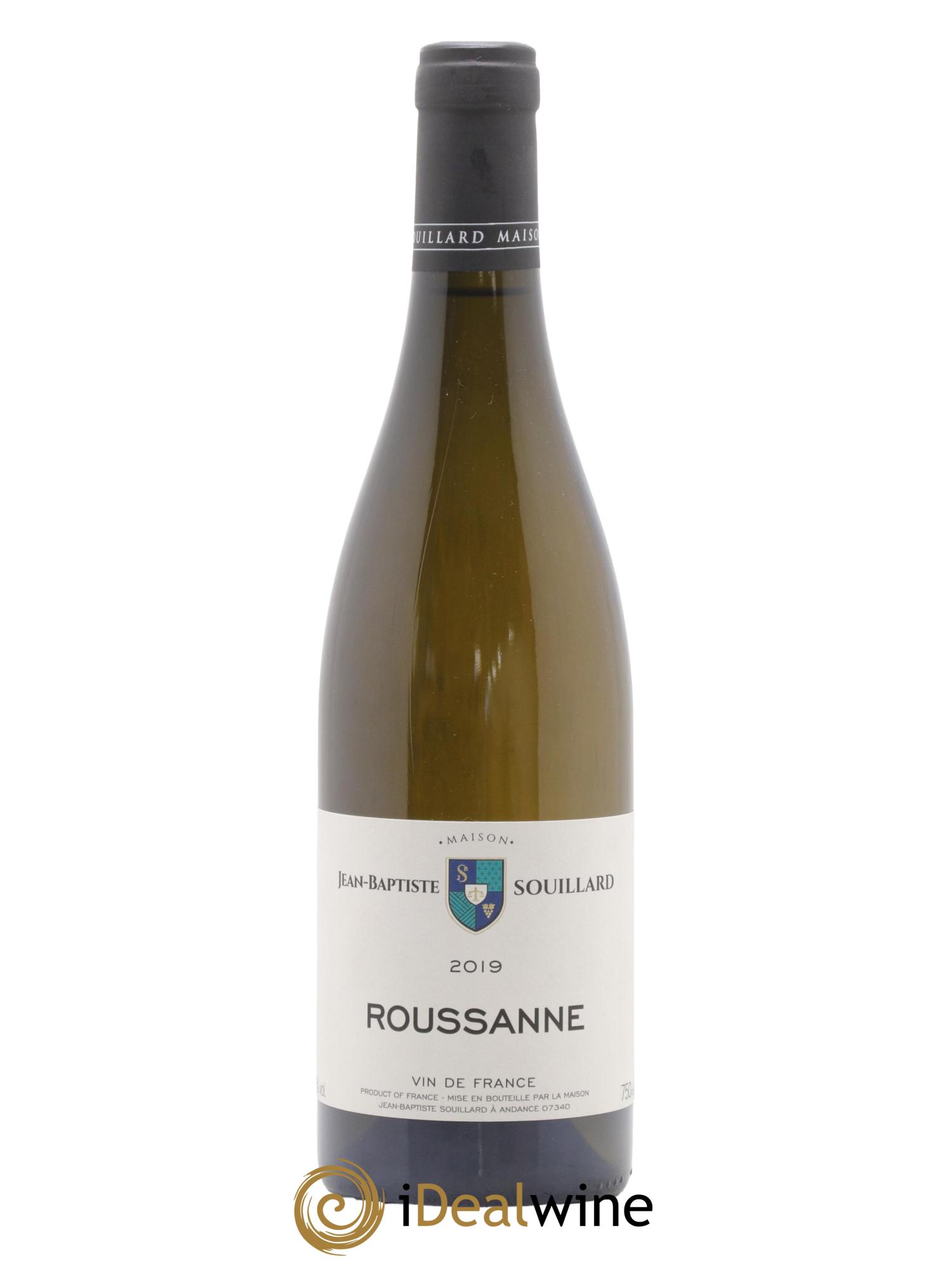 Vin de France Roussanne Jean Baptiste Souillard 2019 - Lot de 1 bouteille - 0
