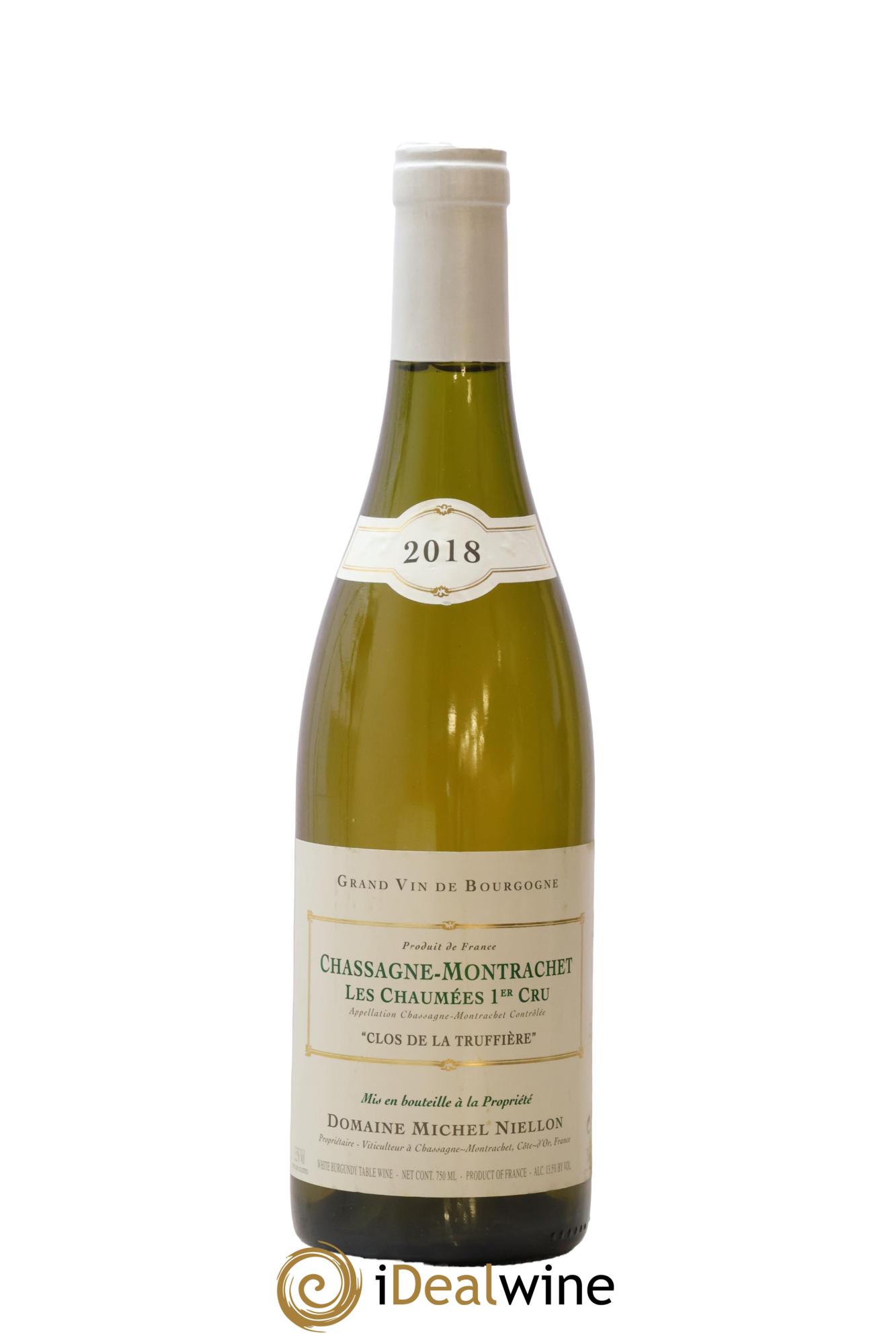 Chassagne-Montrachet 1er Cru Les Chaumées Clos de la Truffière Michel Niellon (Domaine) 2018 - Lot de 1 bouteille - 0