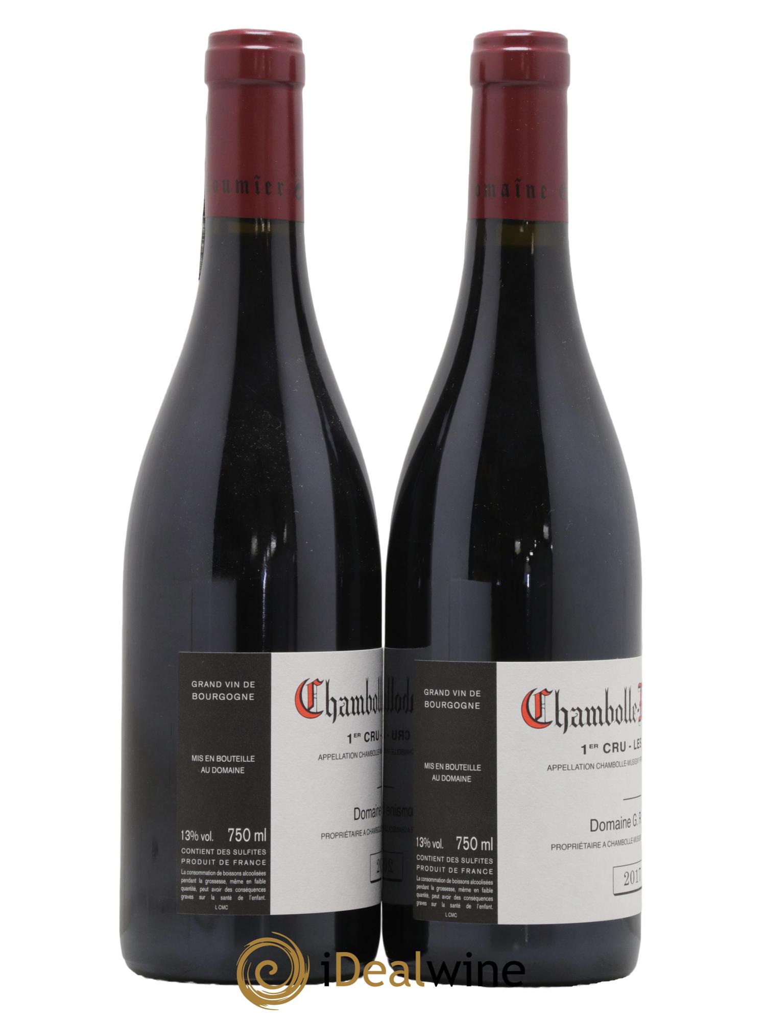 Chambolle-Musigny 1er Cru Les Cras Georges Roumier (Domaine) 2017 - Lot de 2 bouteilles - 1