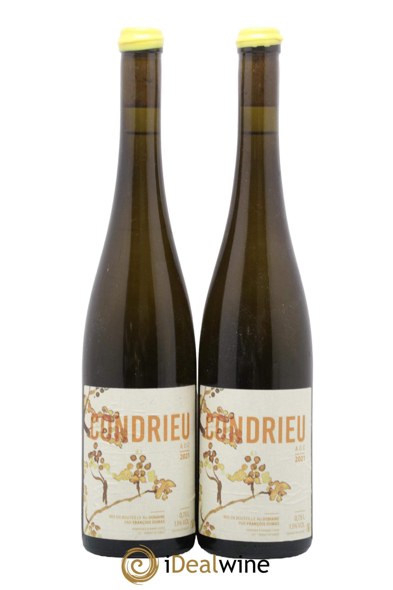 Condrieu Domaine François Dumas 2021 - Lot de 2 bouteilles - 0