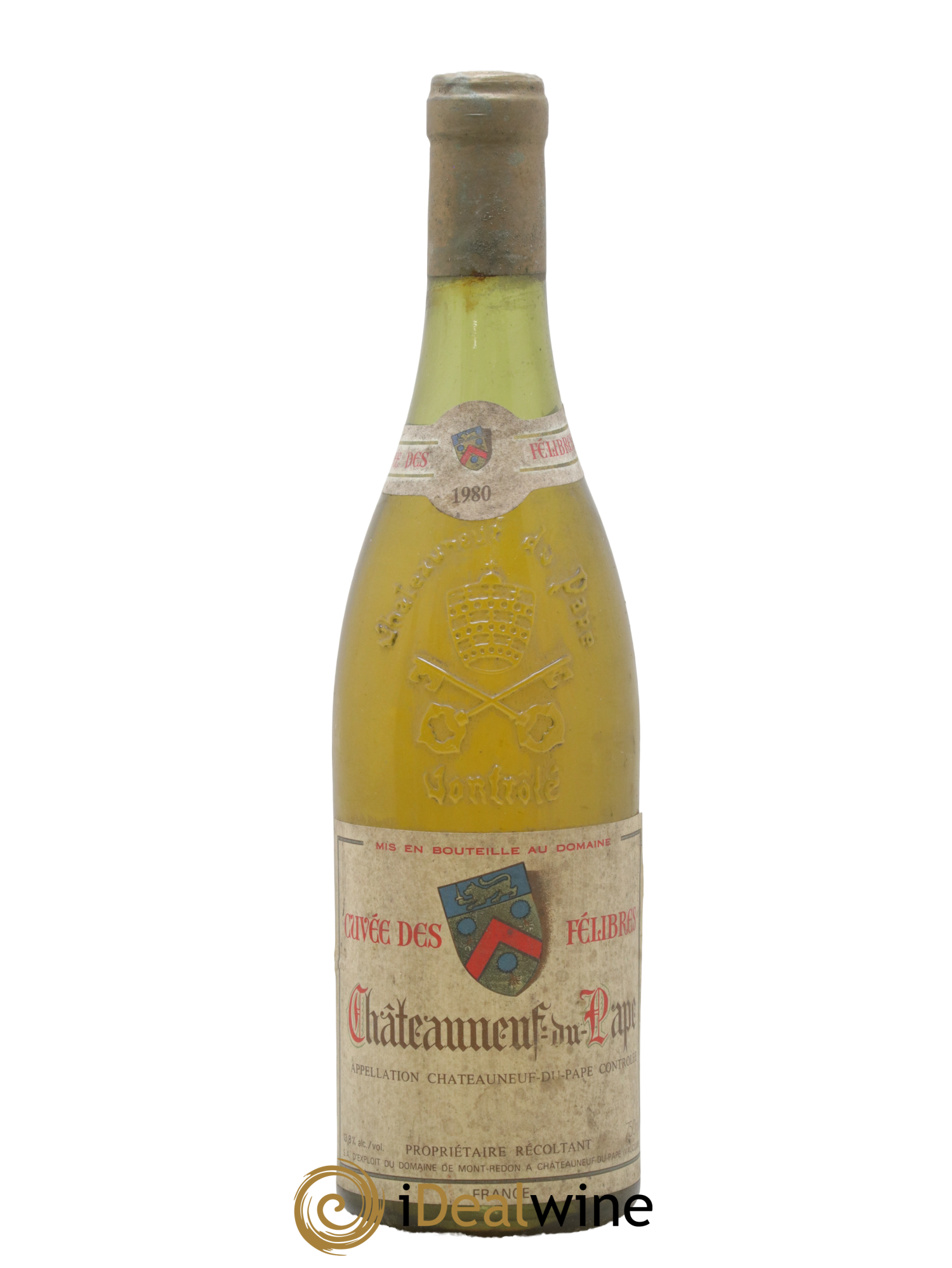 Châteauneuf-du-Pape Cuvee les Felibres Château Mont-Redon 1980 - Lot de 1 bouteille - 0
