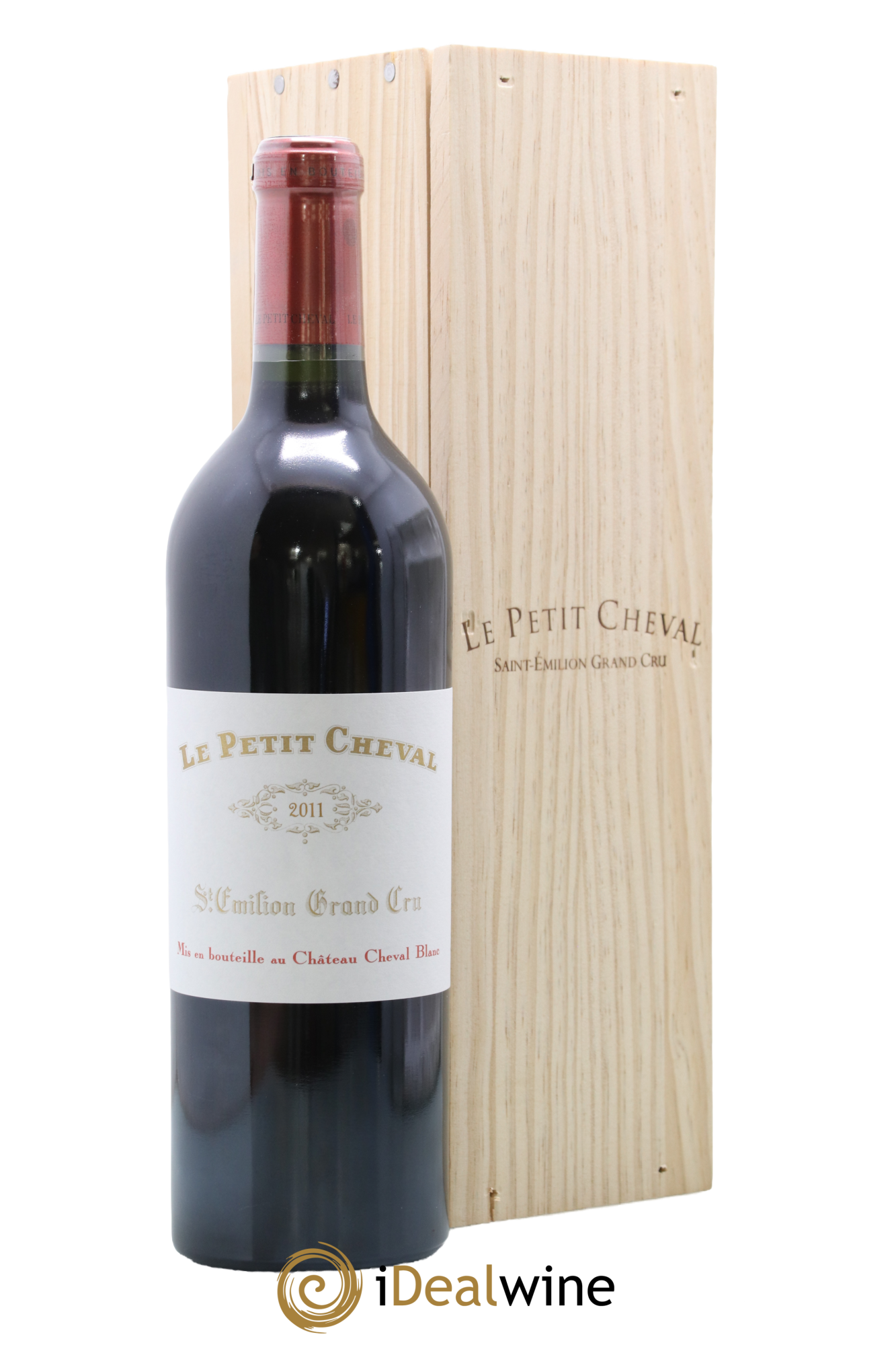 Le Petit Cheval Second Vin 2011 - Lot of 1 bottle - 0