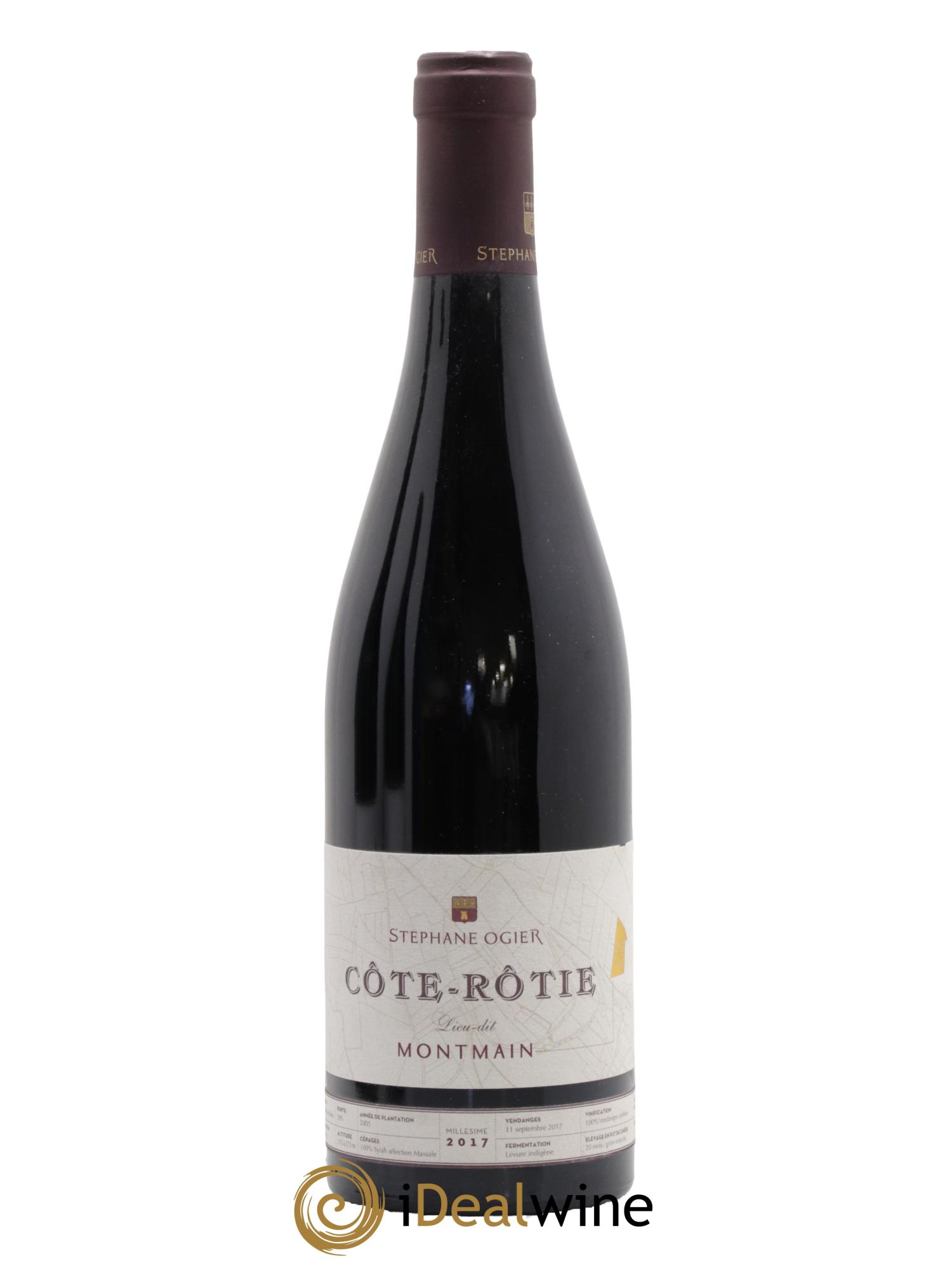 Côte-Rôtie Montmain Stéphane Ogier 2017 - Lot of 1 bottle - 0