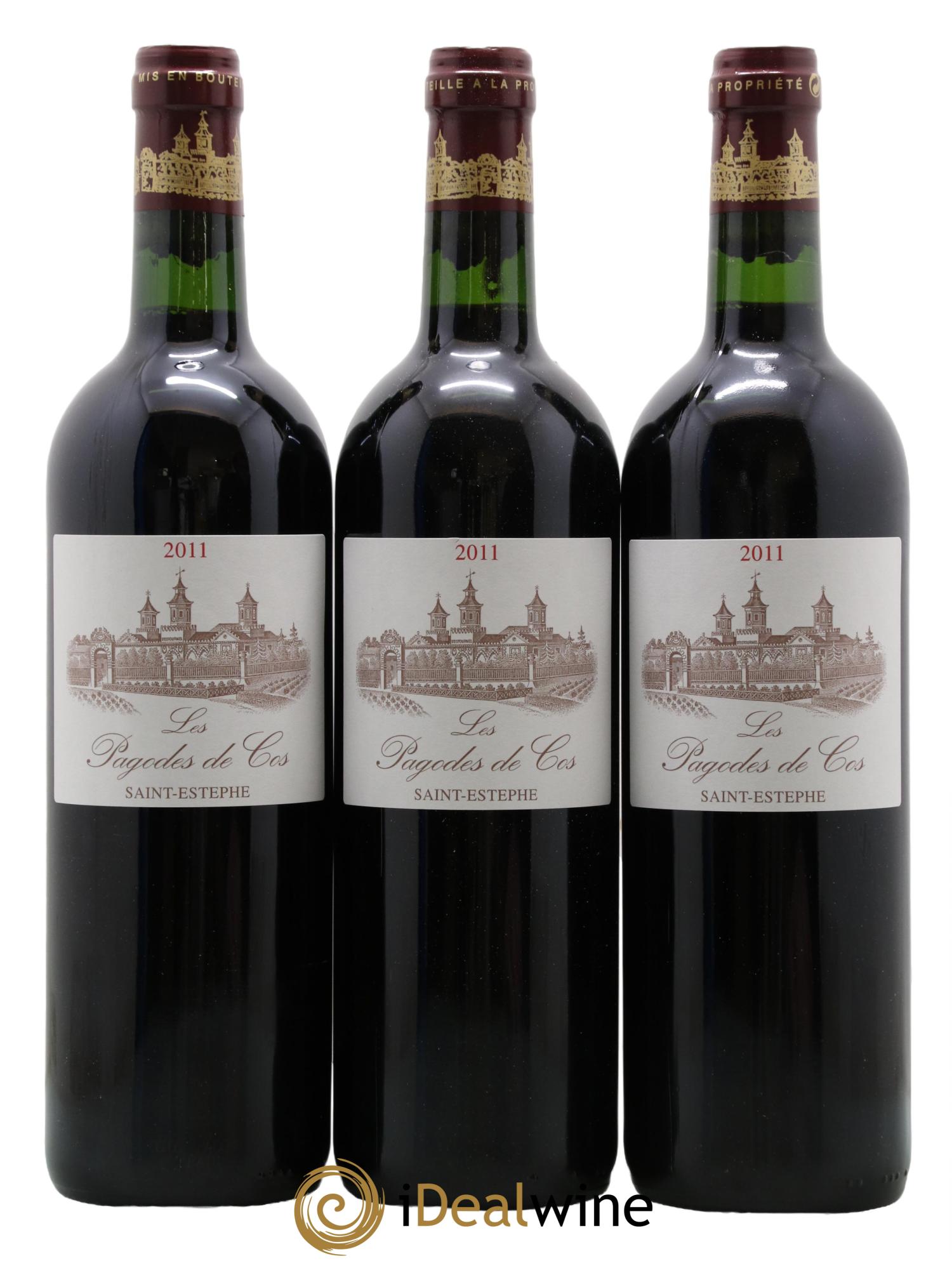 Les Pagodes de Cos Second Vin 2011 - Lot of 6 bottles - 1