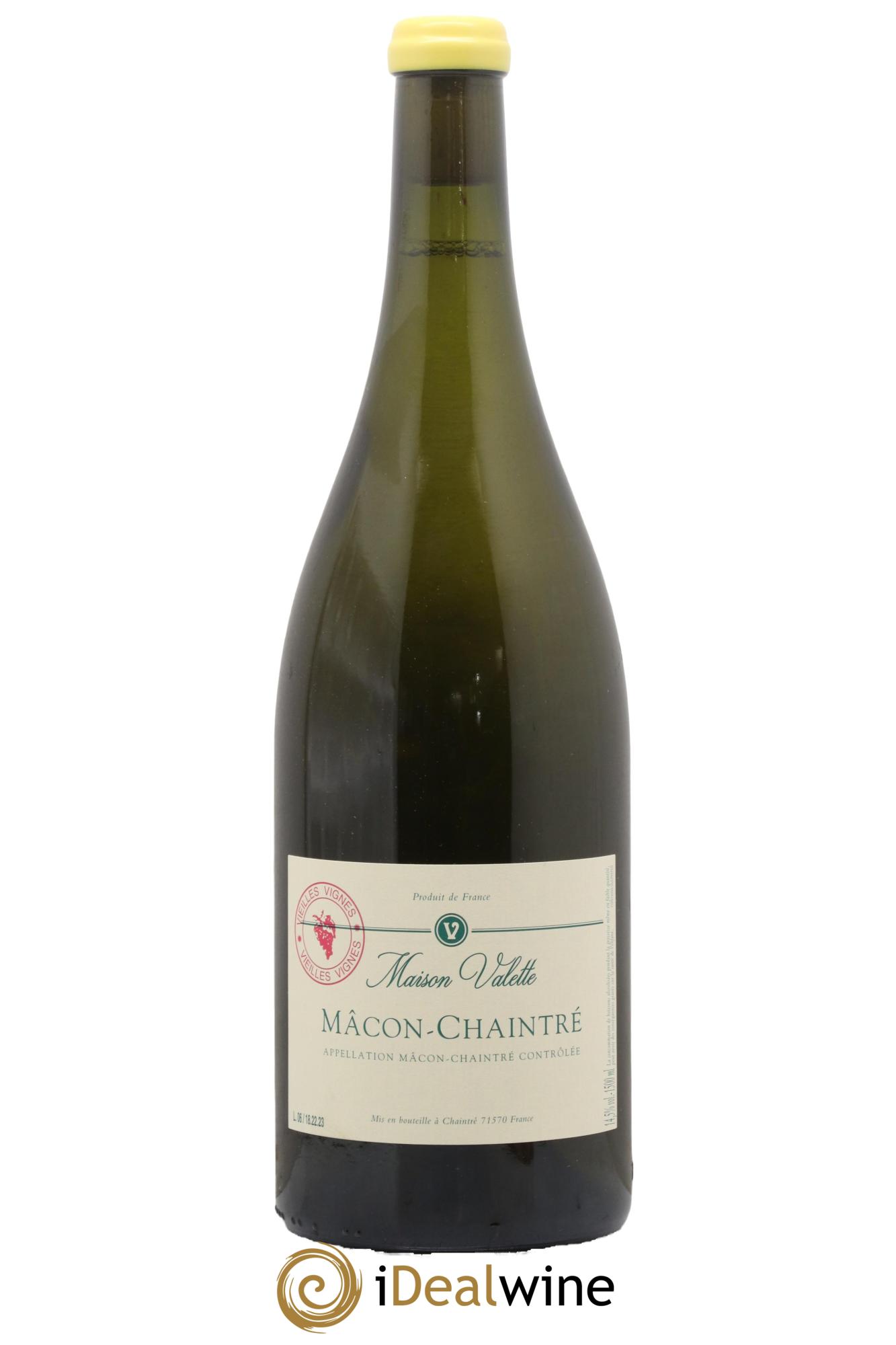 Mâcon Chaintré Vieilles Vignes Valette (Domaine) - Lot de 1 magnum - 0