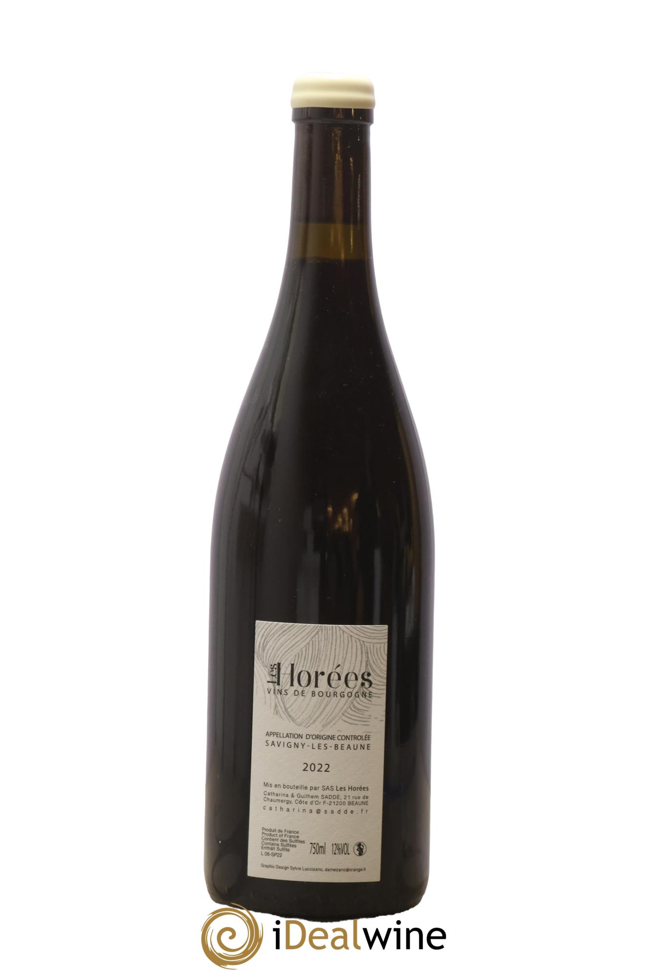 Savigny-lès-Beaune Les Plaisirs et les jours Les Horées 2022 - Lotto di 1 bottiglia - 1