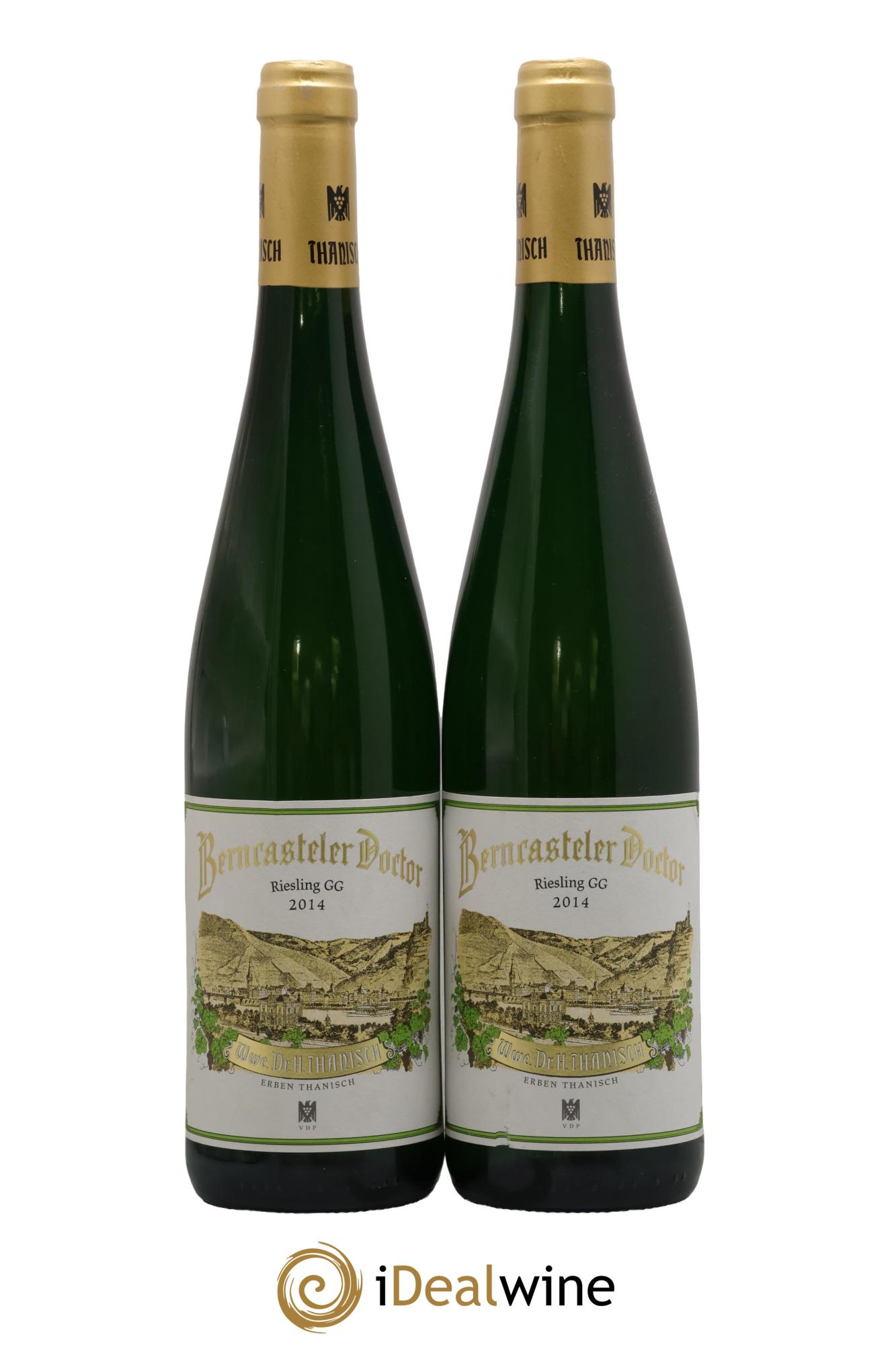 Allemagne Mosel-Saar Riesling GG Trocken Berncasteler Doctor 2014 - Lot de 2 bouteilles - 0