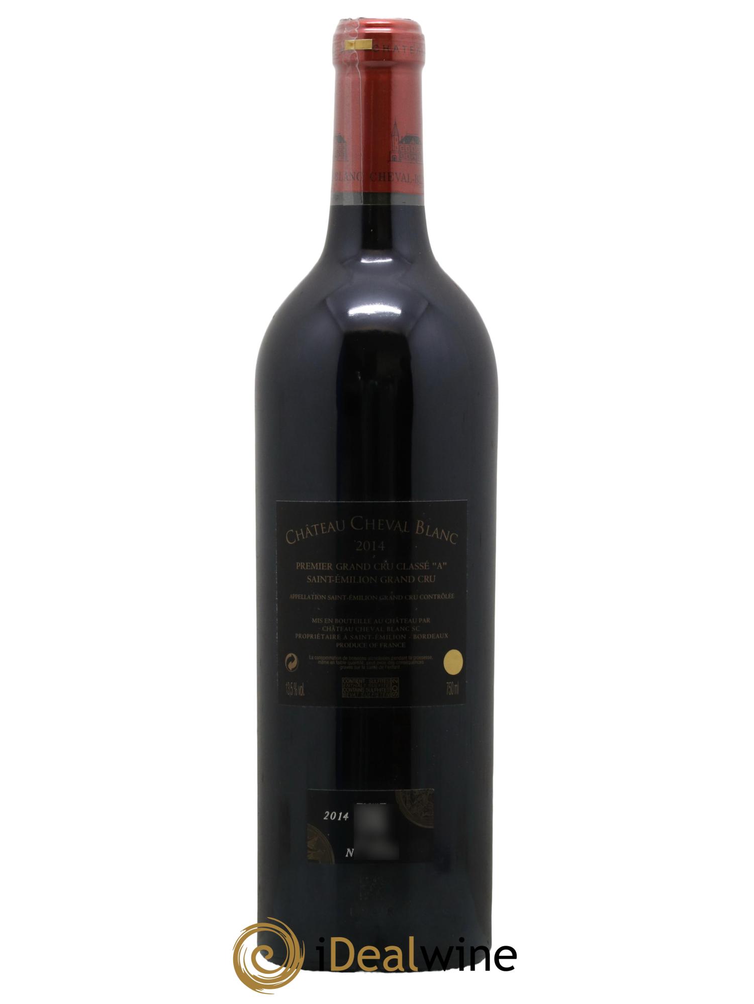 Château Cheval Blanc 1er Grand Cru Classé A 2014 - Lot de 1 bouteille - 2